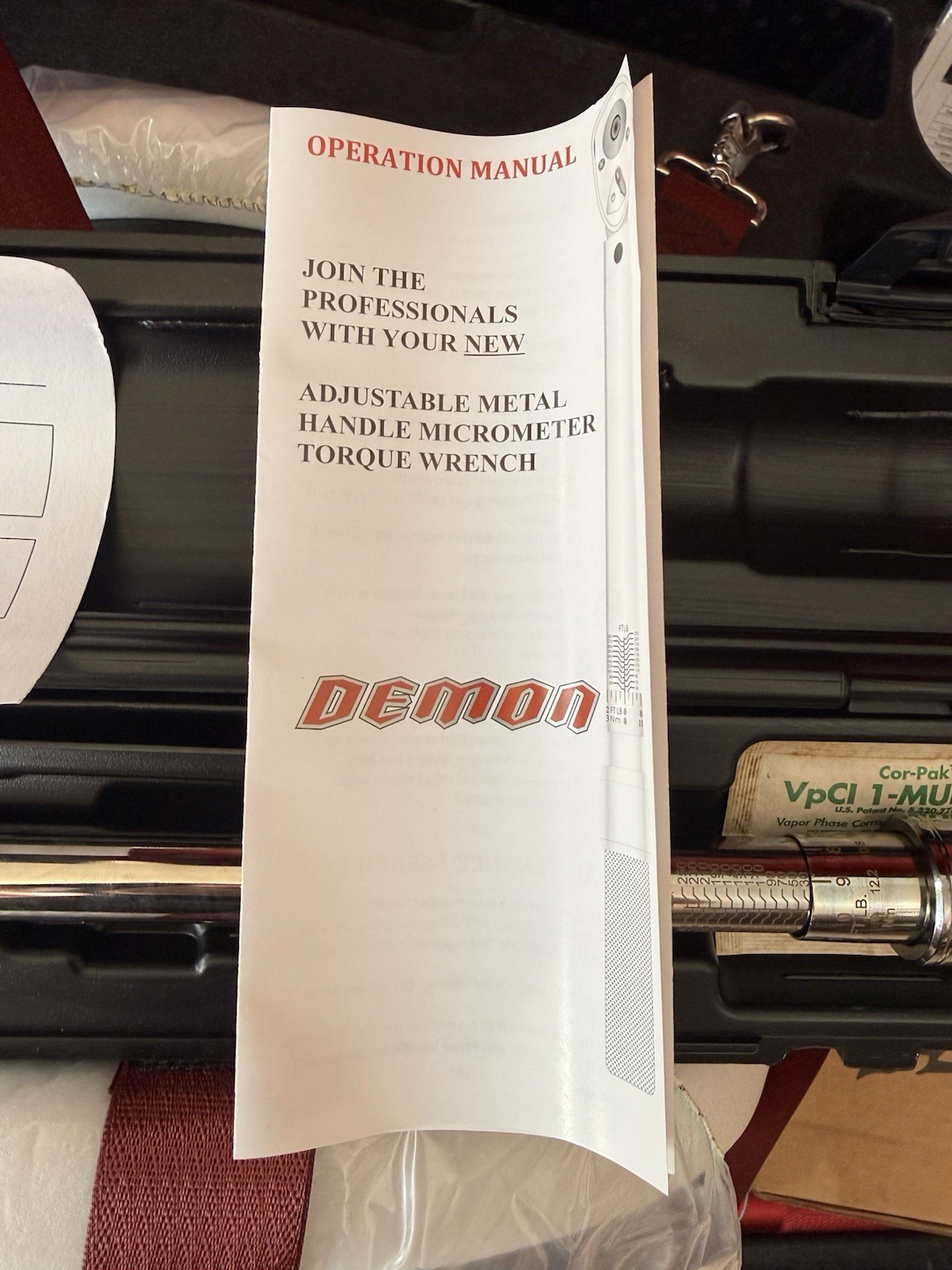 Dodge Demon SRT Snap-on Torque Wrench 1/2in Drive 50-250 ft-lb Ratcheting