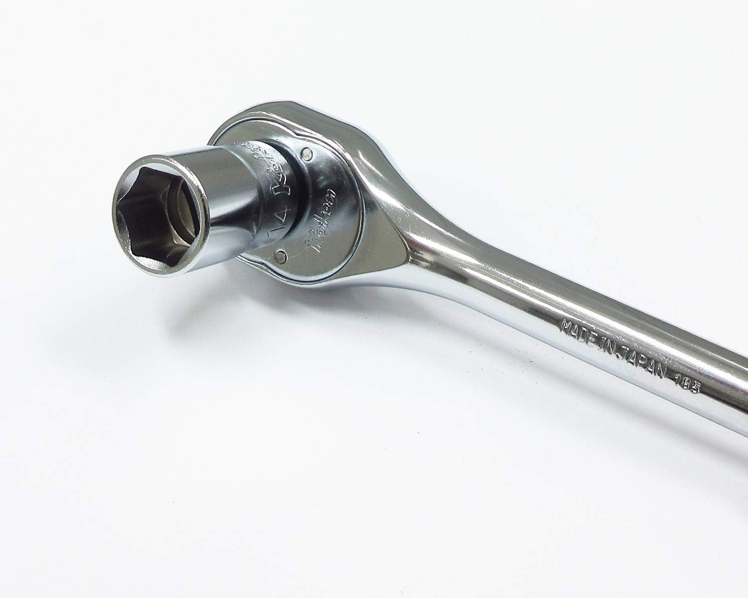 Mechanical Koken Ratchet Wrench – 7.9 Inches, Knurling Grip for Better Control