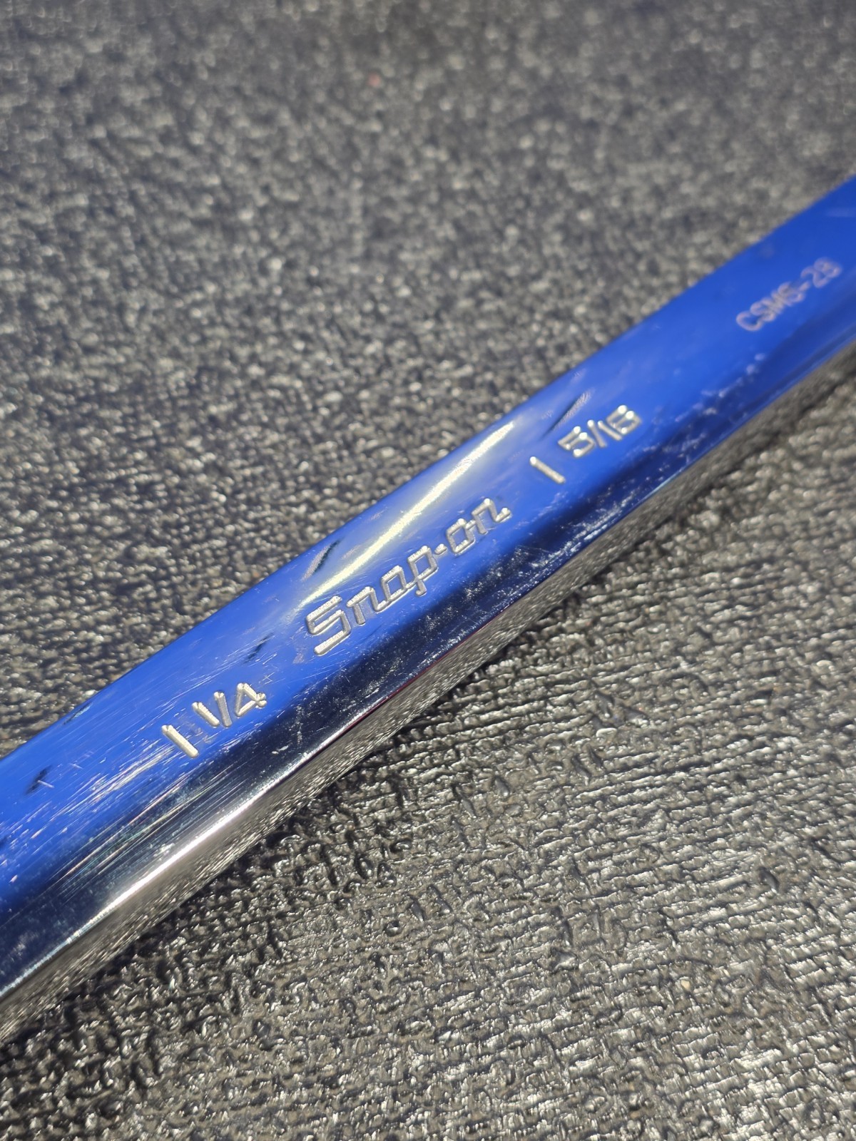 Snap-on XB4042A 1-1/4″ x 1-5/16″ 10° Offset Double Box End Wrench See Details