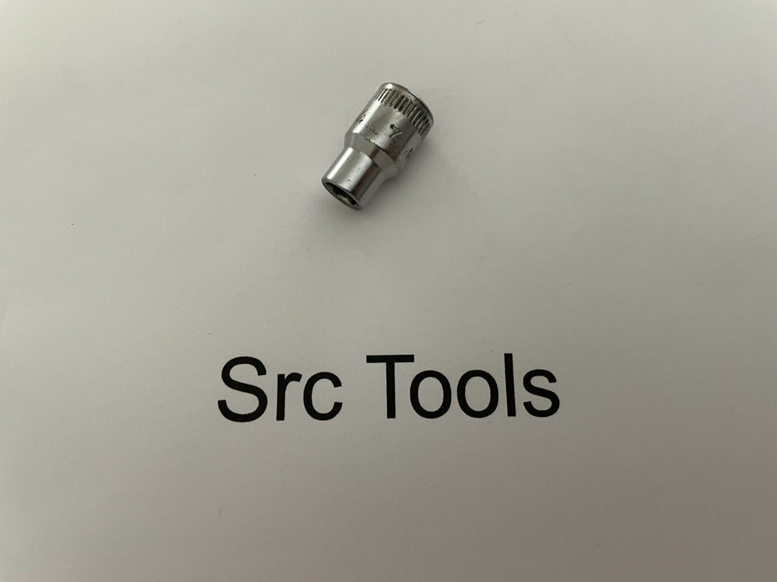 *RARE 1937* Snap-On Tools USA 9/32″ Drive 1/4″ SAE 6pt Midget Chrome Socket M-8
