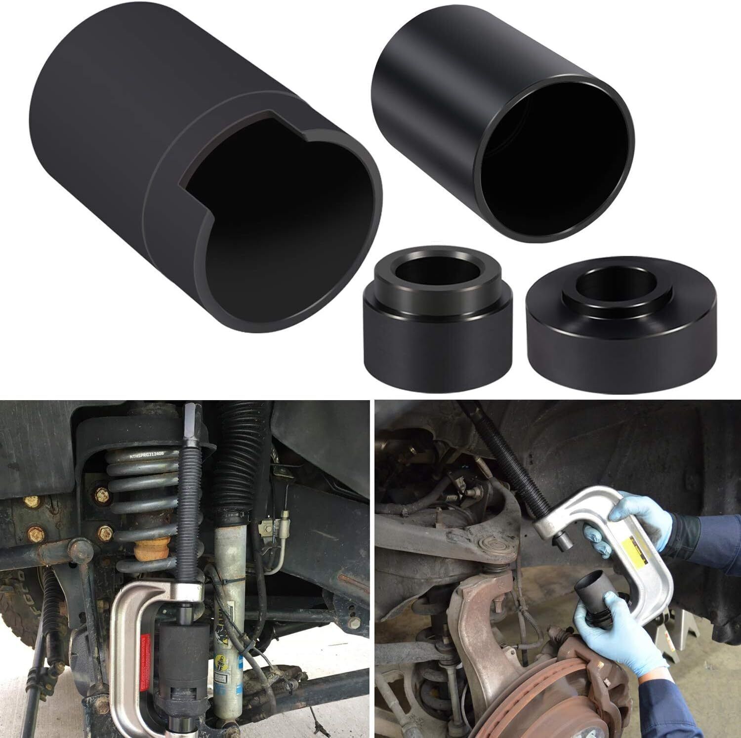 For Jeep & Dodge Ball Joint Service Adapter 5PCS Upper Lower Ball Joint Press