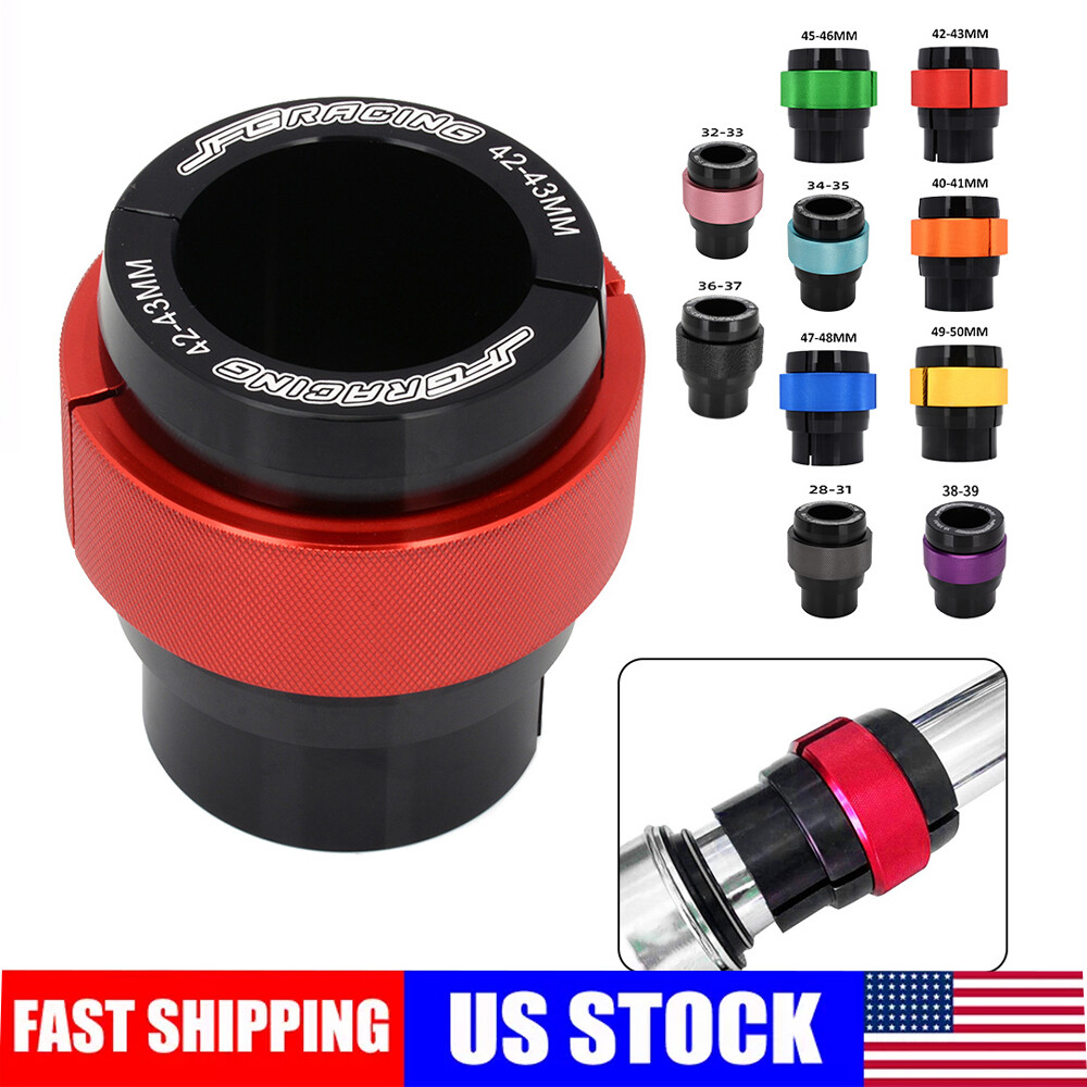 For CR80 CR125R CRF150R Fork Oil Seal Driver 42mm-43mm Universal Dirt Bike Red