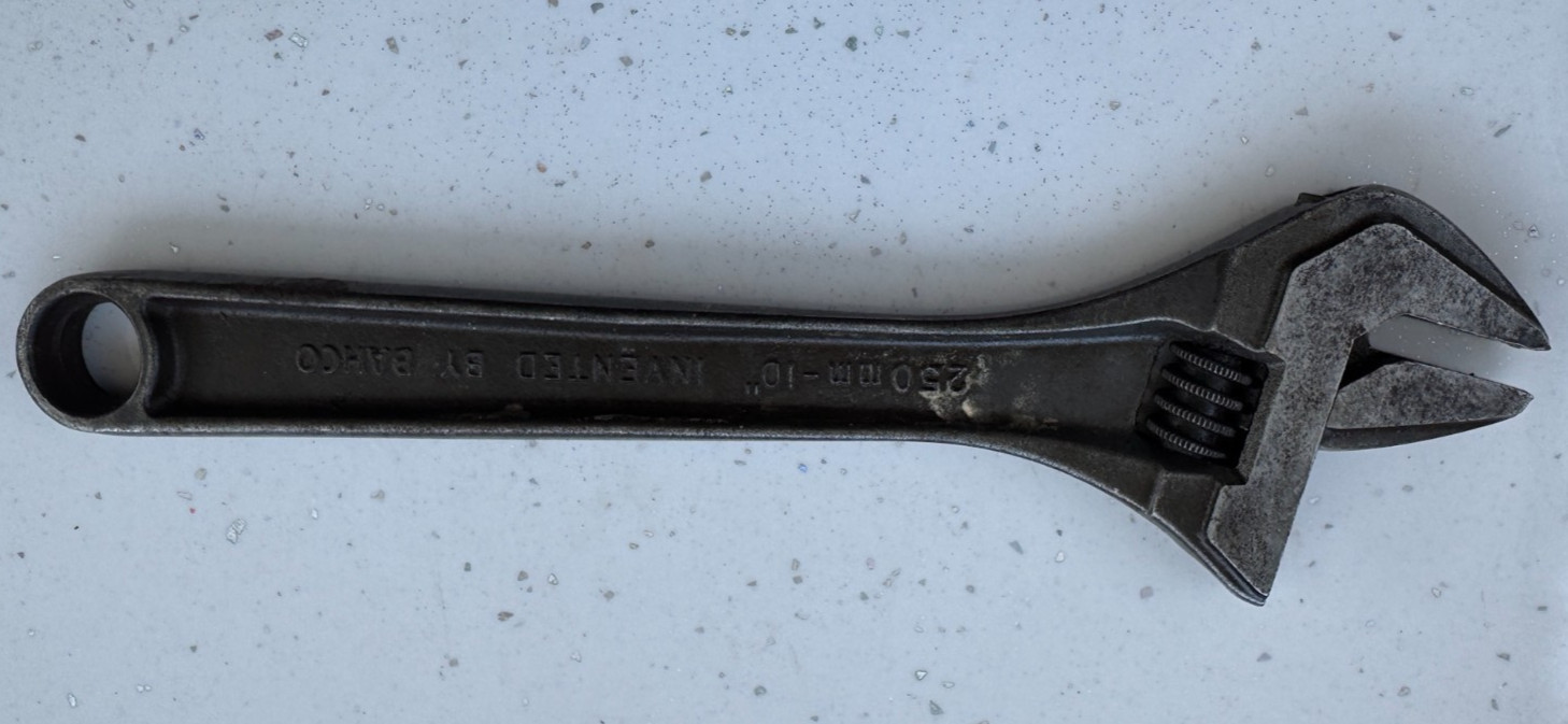 Bahco 8072 Adjustable Spanner Wrench Shifter 10″ 250mm Made in Sweden