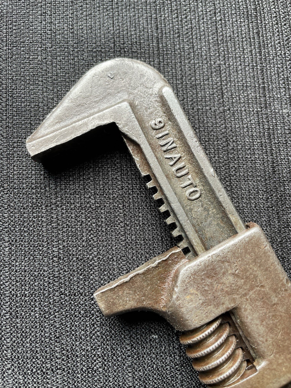 Auto Wrench 9 Automotive Mechanics Hand Tool Vintage Unmarked