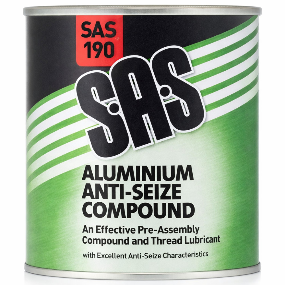 SAS Aluminium Anti-Seize Compound 500g Tin – High-Temp, Copper-Free (1100°C)