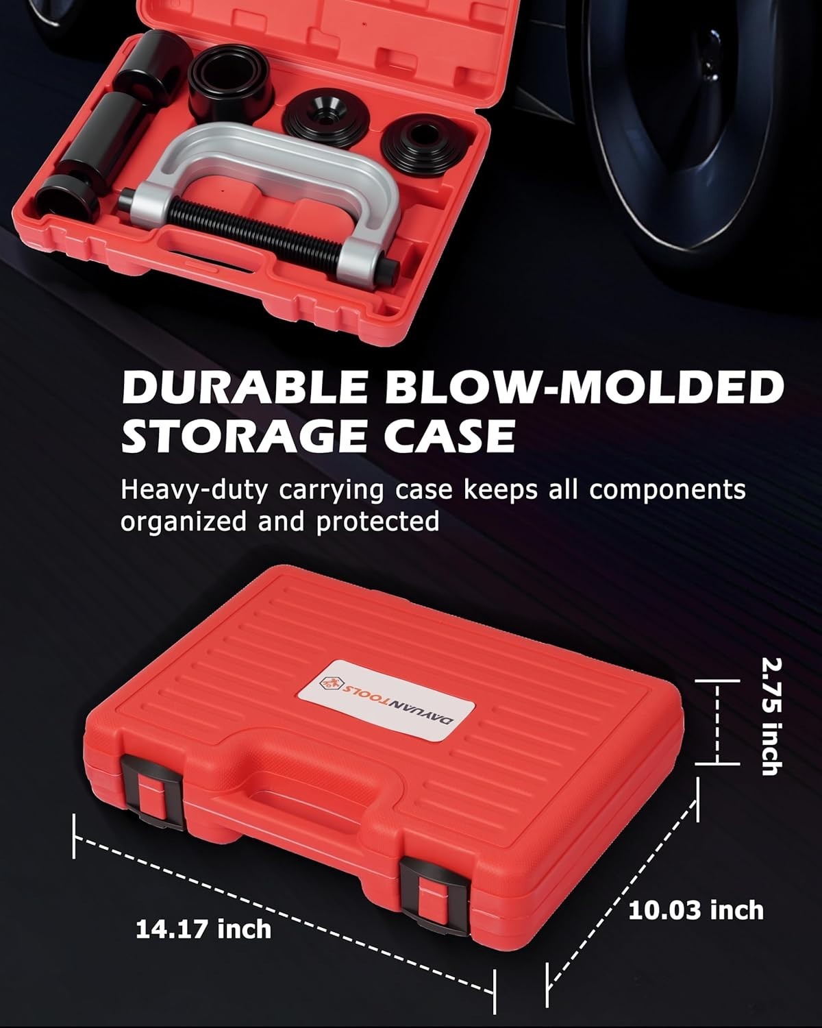 Pro-Grade Ball Joint & U Joint Removal Tool Kit – Tough Steel, Compact Design