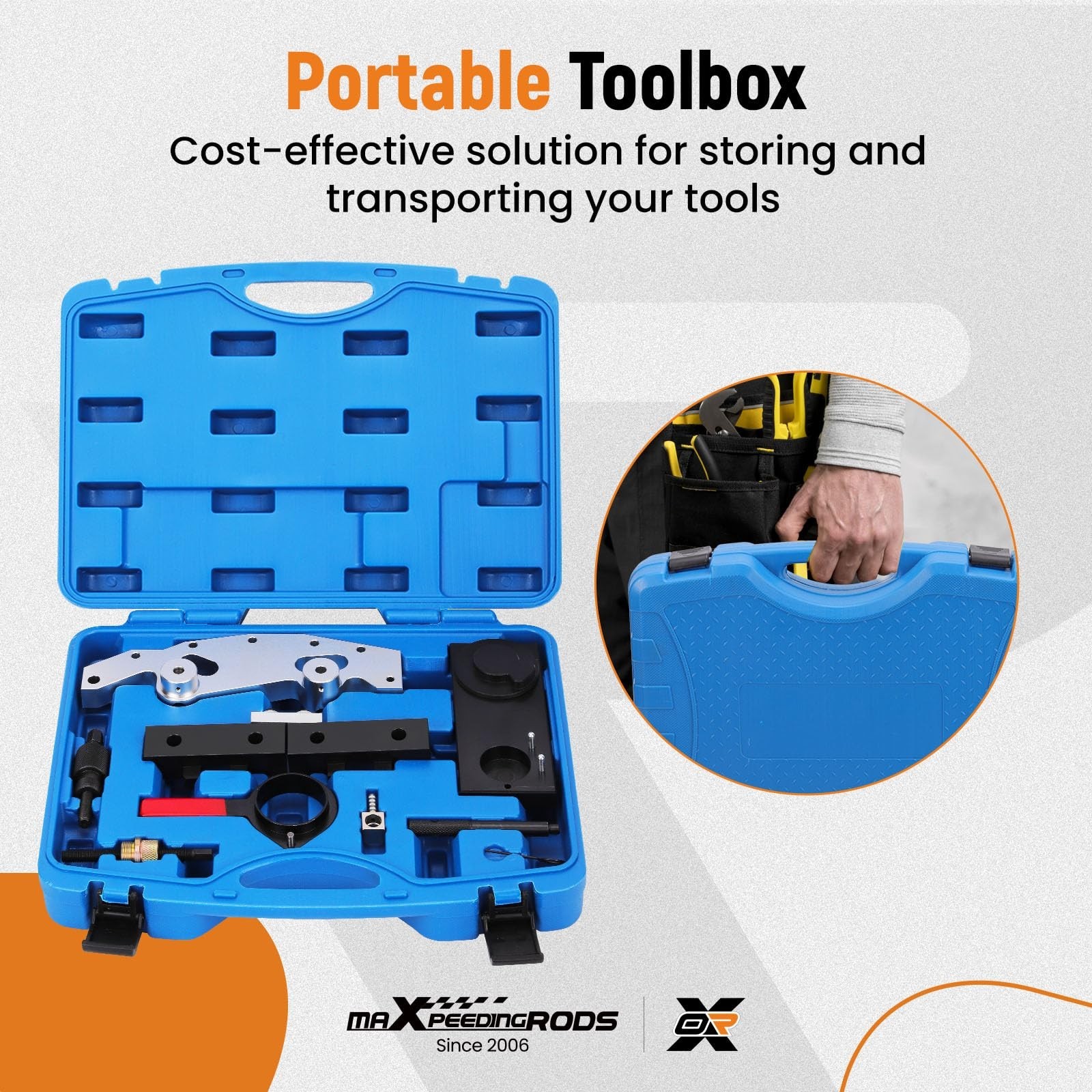 BMW Timing Tool Kit for M52 M52TU M54 M56 Engines – 9-Piece Camshaft Alignment S