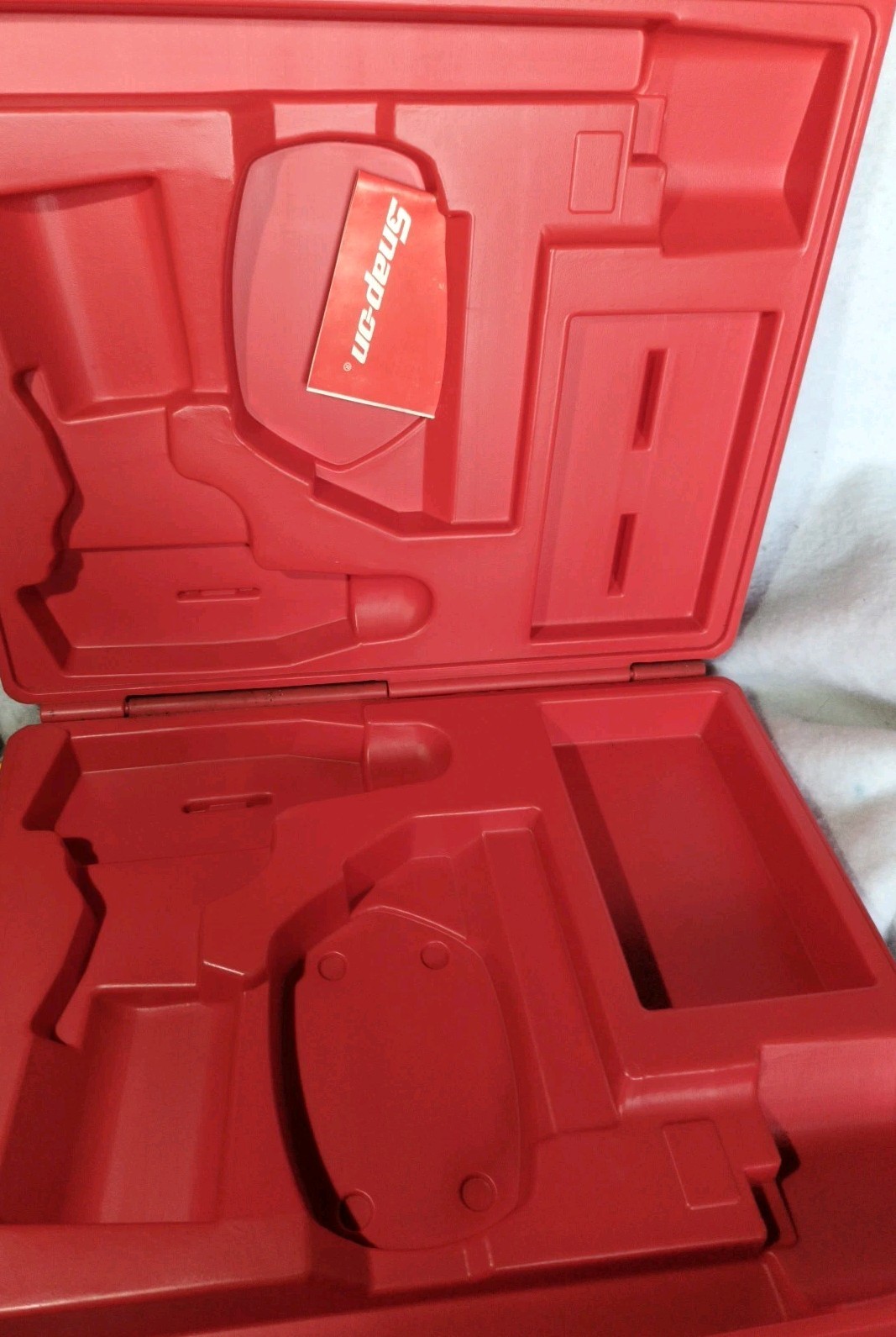 Snap-On Cordless Power Tools Case, PB123 EMPTY Case ONLY