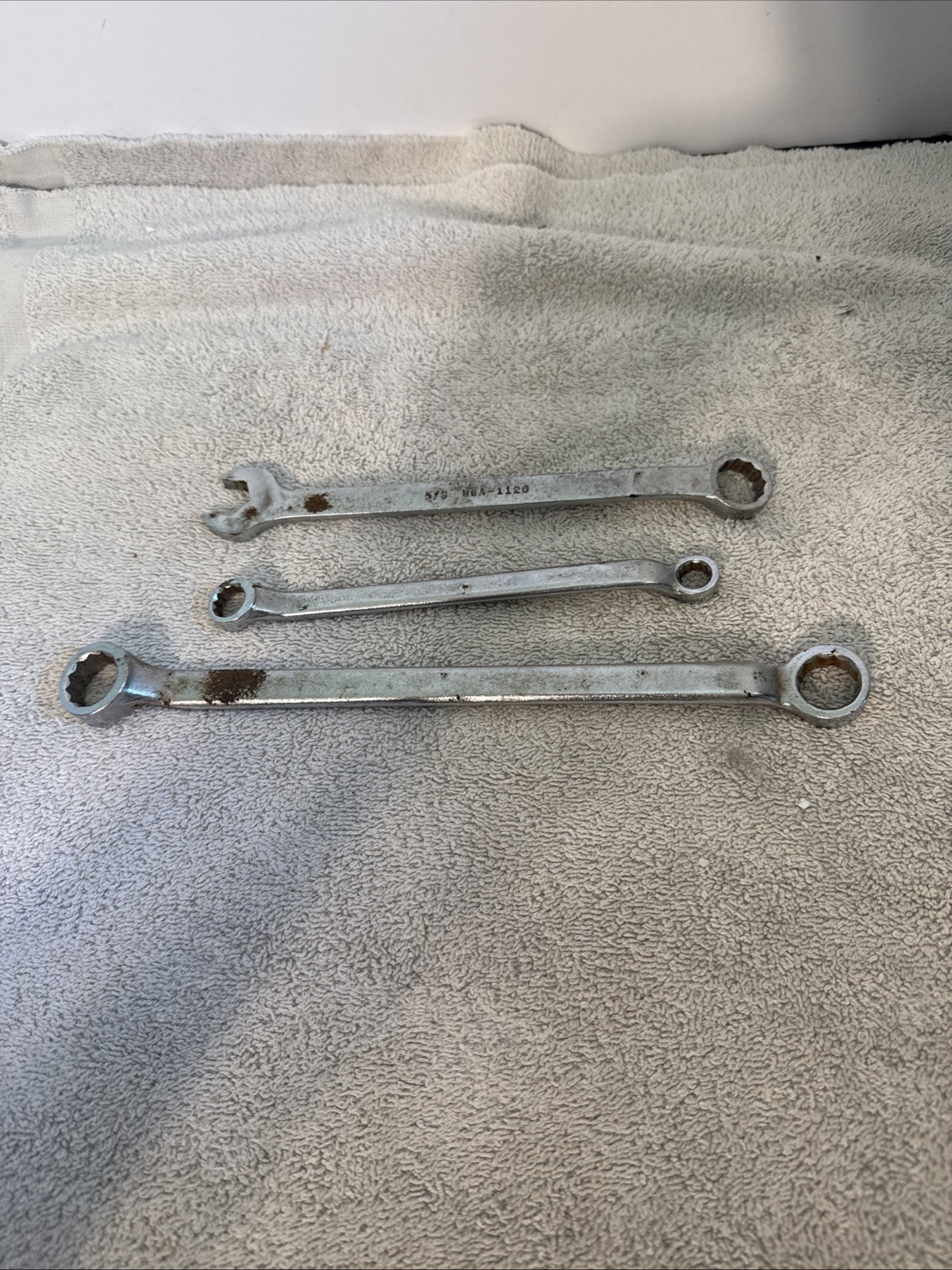 Lot Of Wright Tool Wrenches 2 Box 11/16, 5/8 & 7/16, 3/8 1 Combo 5/8 SAE USA