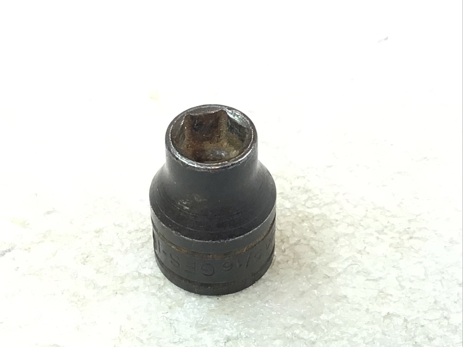 SNAP ON #GFS101 – SAE, 3/8″ Drive, 6-Point, Shallow, Socket -USA-NICE-