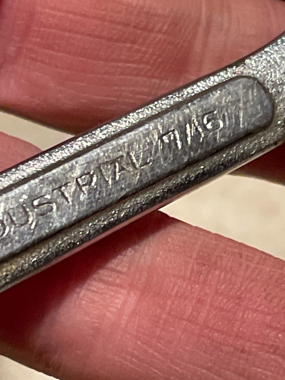 VTG ETC – Industrial Wrench 3/8 7/16 chrome molybdenum forged japan