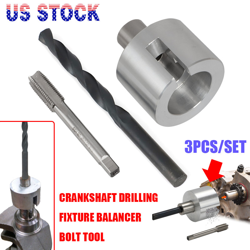 Crankshaft Drilling Fixture Balancer Bolt Tool 230 235 250 283 261 327 348 409