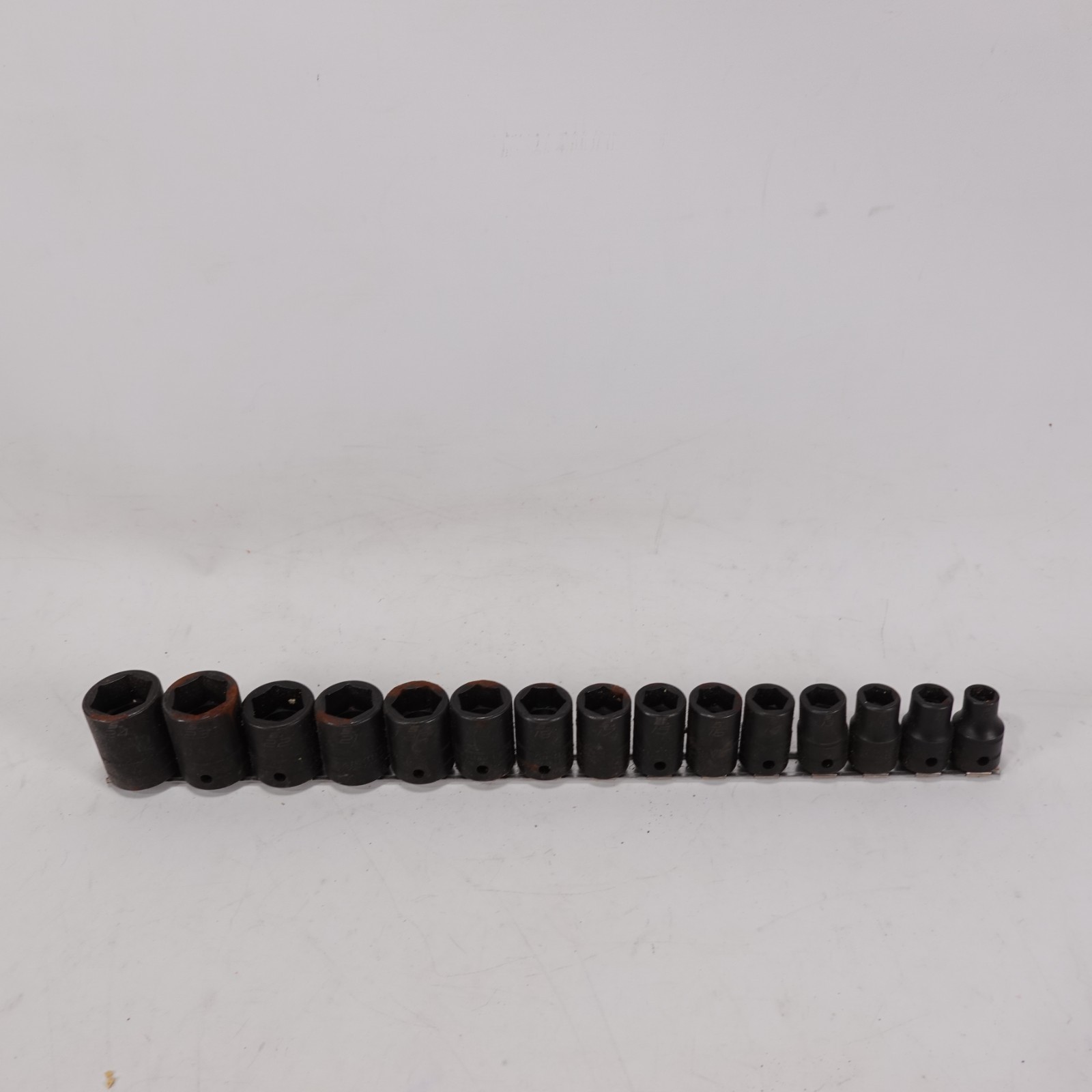Snap On New 15pc Metric Impact Socket Set 6 Point 10-24MM #315IMMYLM