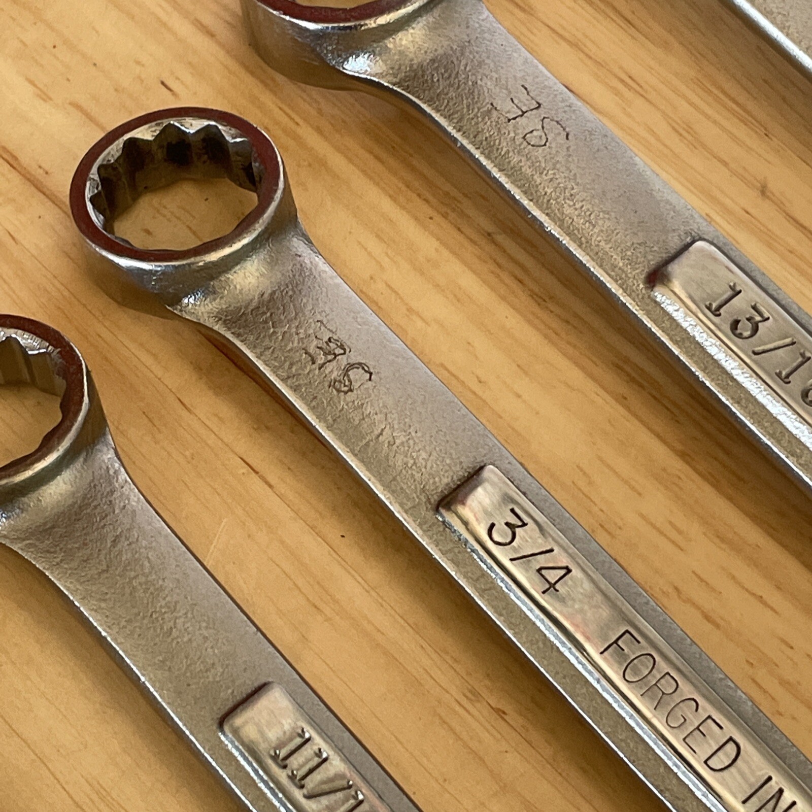 Craftsman SAE Combination Wrench Set 5/16- 3/4″ All VA Series Wrenches 10pc USA
