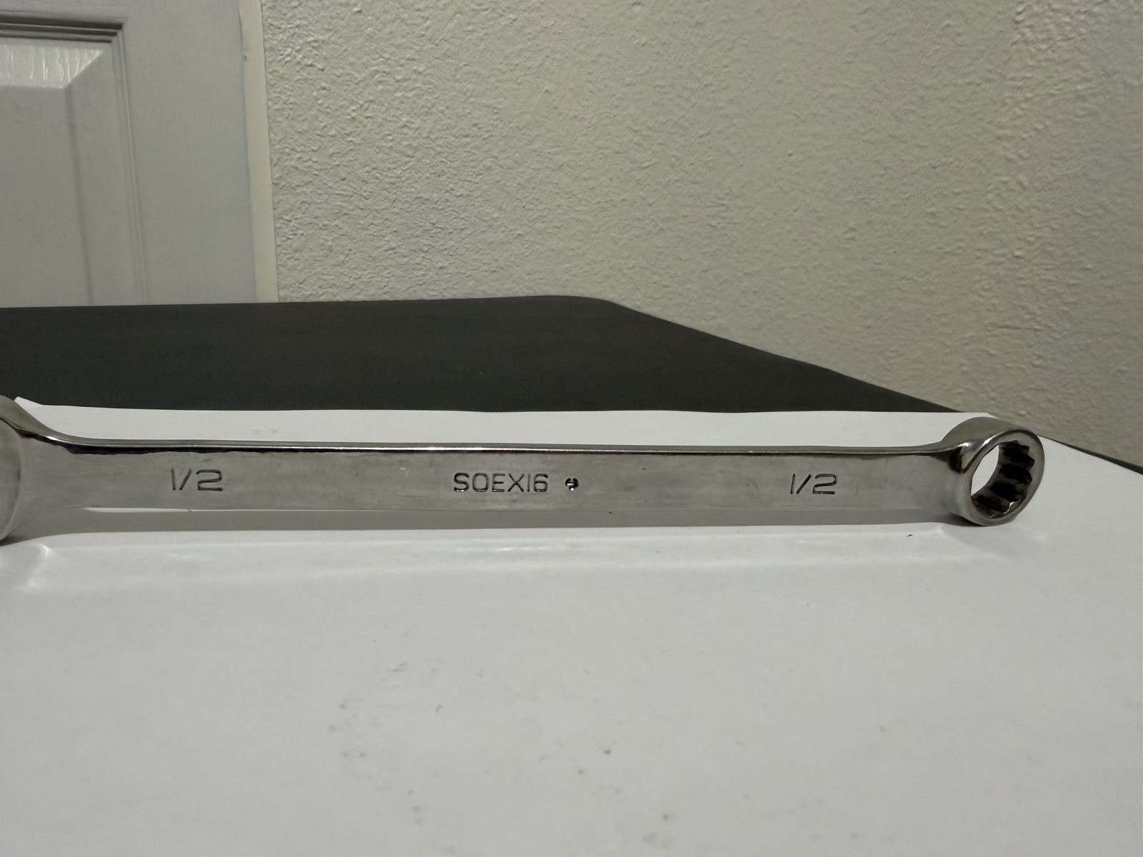 Snap On 1/2” Flank Drive Combination Wrench SAE SOEX16 Made In USA