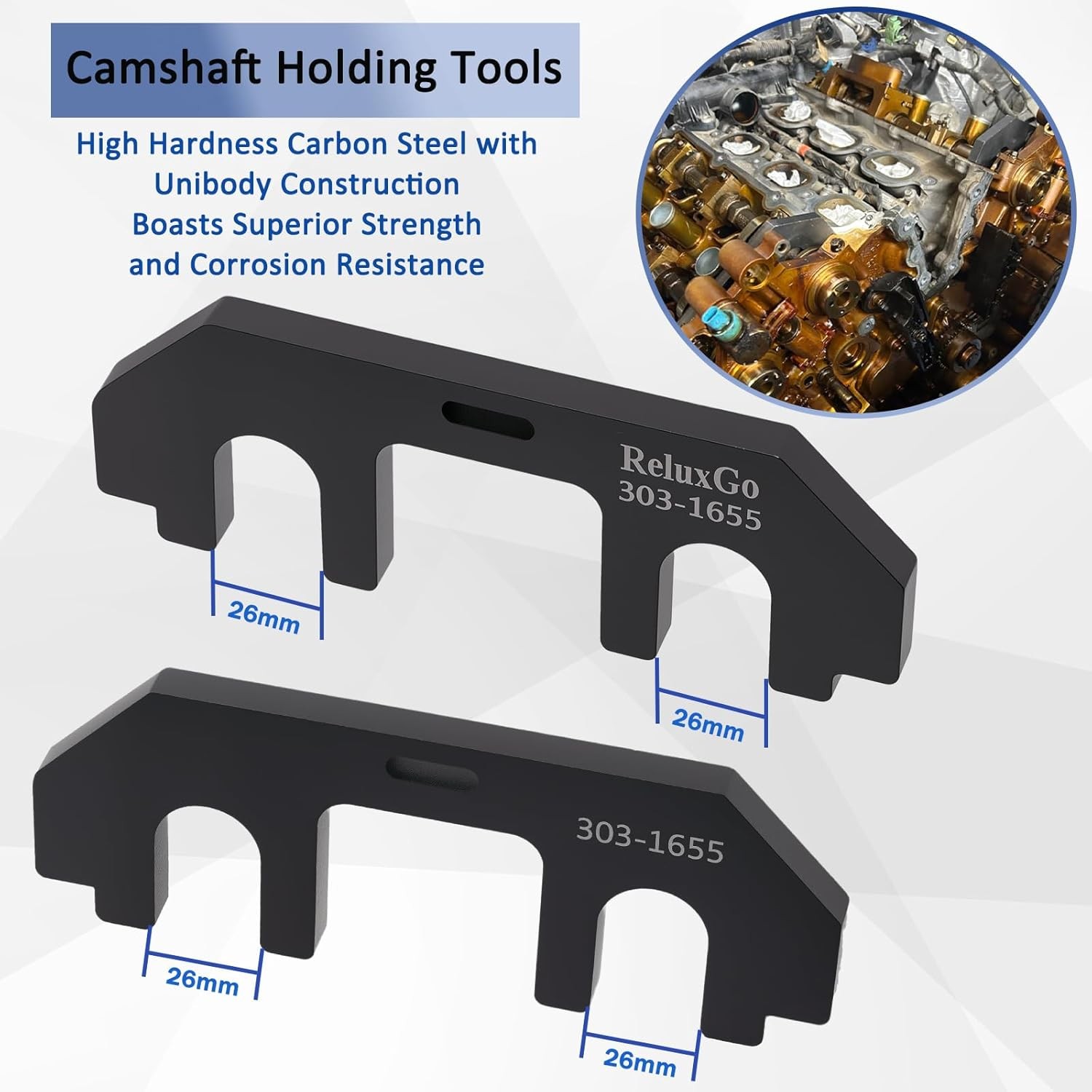 Camshaft Holding Tool Kit, Compatible with Ford 3.5L Ecoboost Upgraded GT F-150