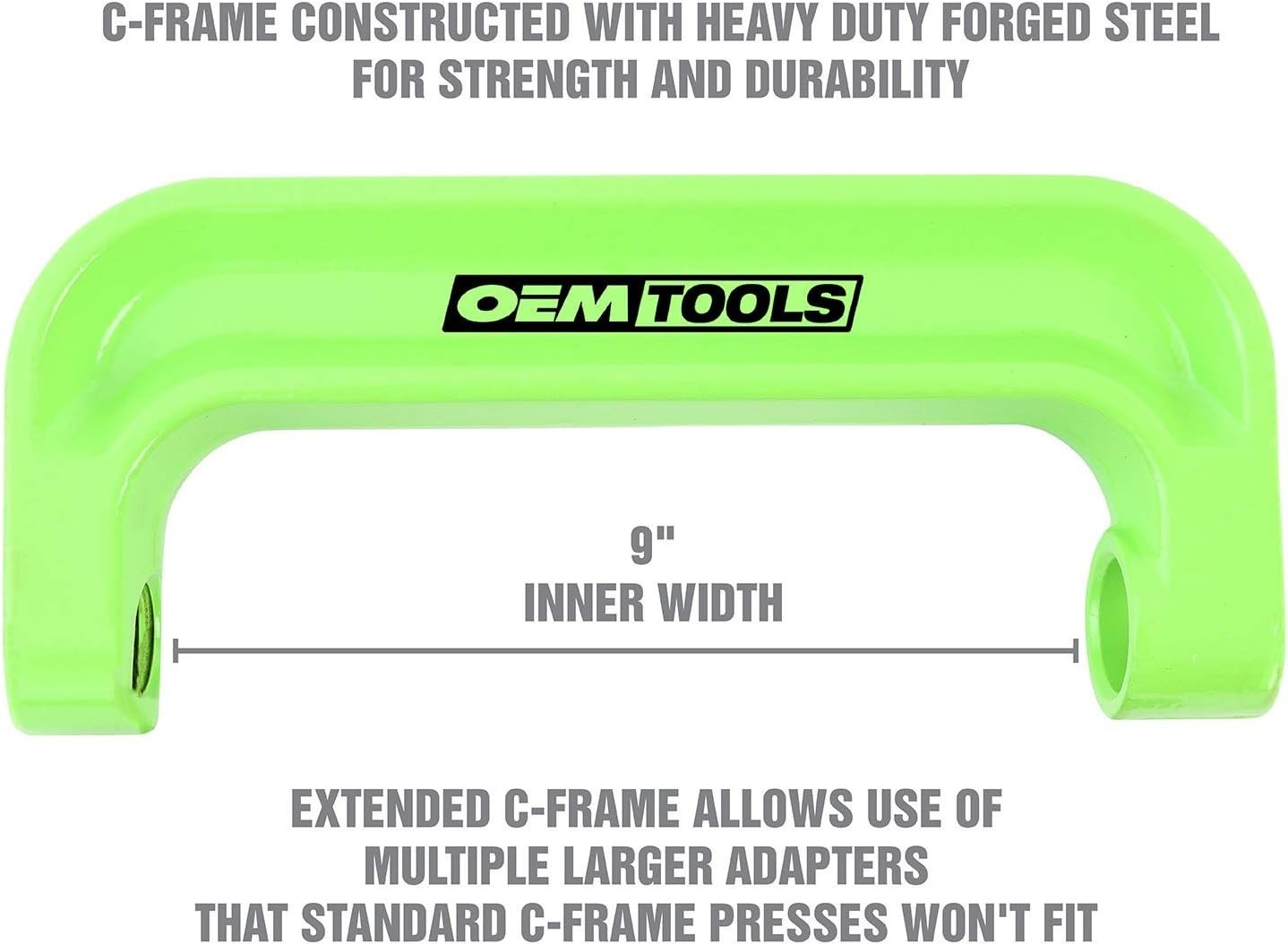 Extended Ball Joint Press Tool with Forged Steel Construction for Trucks