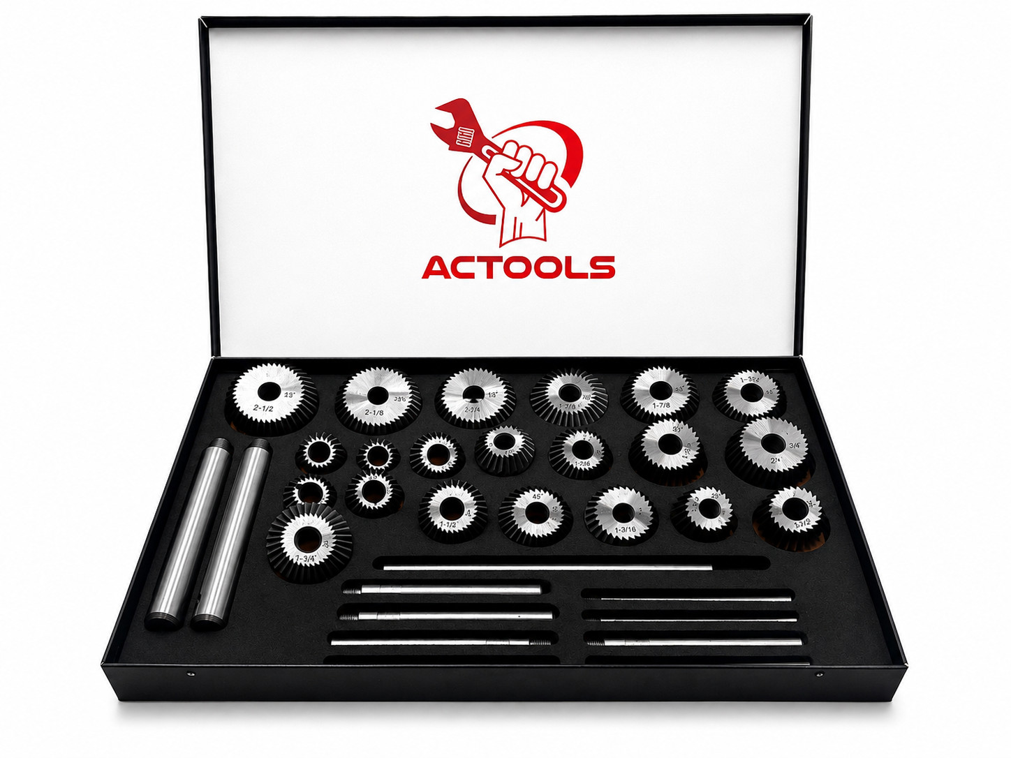 Valve Seat & Face Cutter Set 21 Pcs Set For Vintage Cars & Bikes USA ACTOOLS