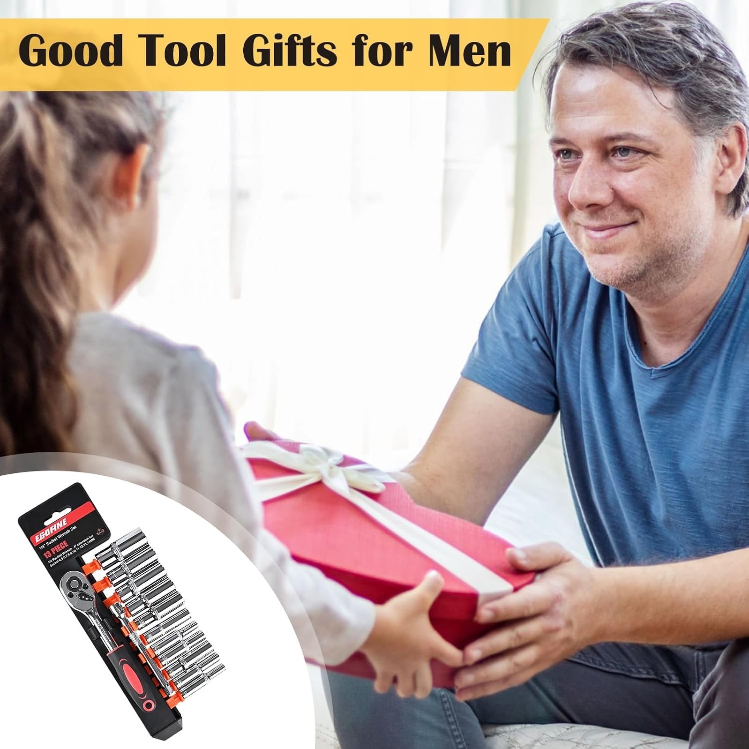 Durable 13PCS 1/4″ Drive Deep Socket Set | Comprehensive Metric Tool Collection
