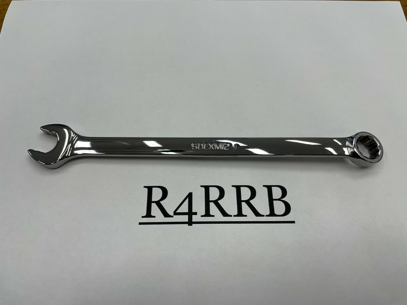 Snap-On Tools NEW 100th Anniversary 12mm Flank Drive PLUS Combo Wrench SOEXM12CE