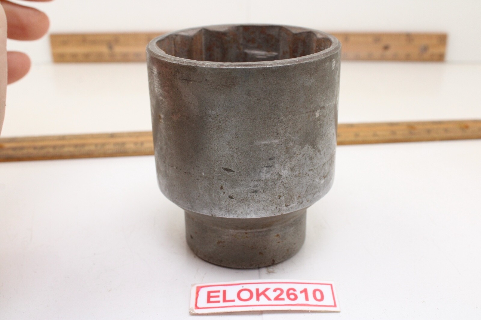 Bonney R60 1-7/8in 3/4” Drive 12 Point SAE Chrome Standard Socket USA