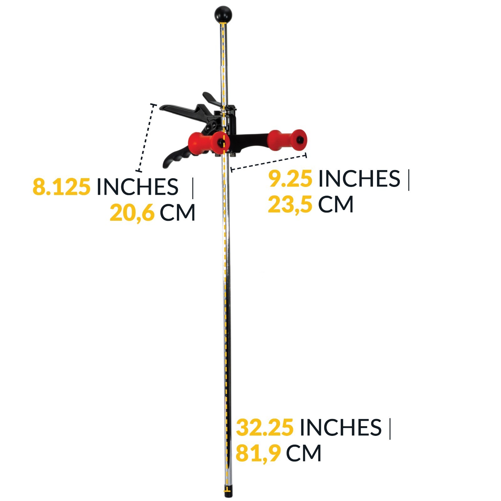 AutoSolo 28-Inch Adjustable Brake Pedal / Gas Pedal Depressor Tool – Universal
