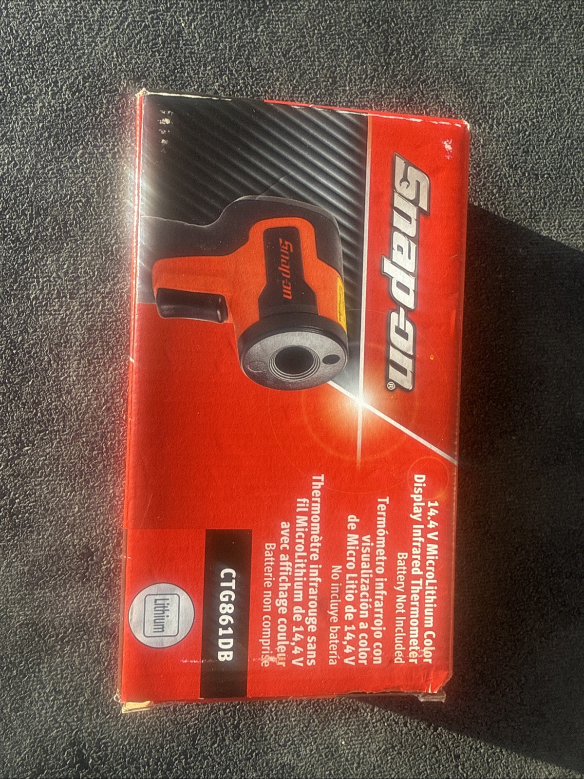 For Snap-on Tools CTG861DB Color Infrared Thermometer Tool Only