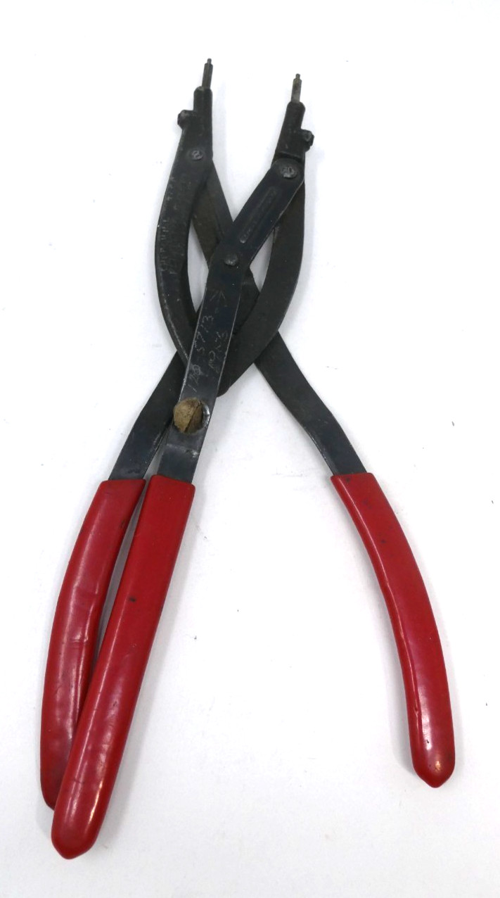 Vintage Churchill Tool 7066 Dual Action Circlip/Snap Ring Plier Working EUC
