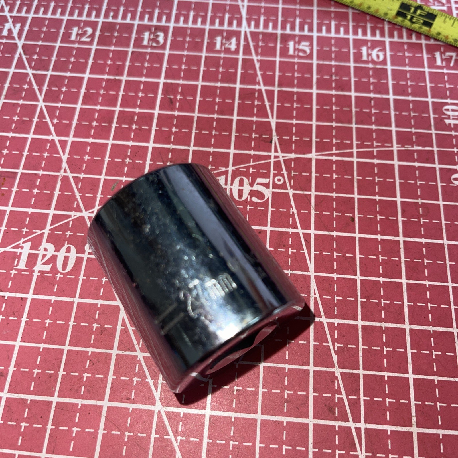 NOS Granco USA 11826 27 MM Metric 1/2 Drive 12 Point Socket Vintage 27MM