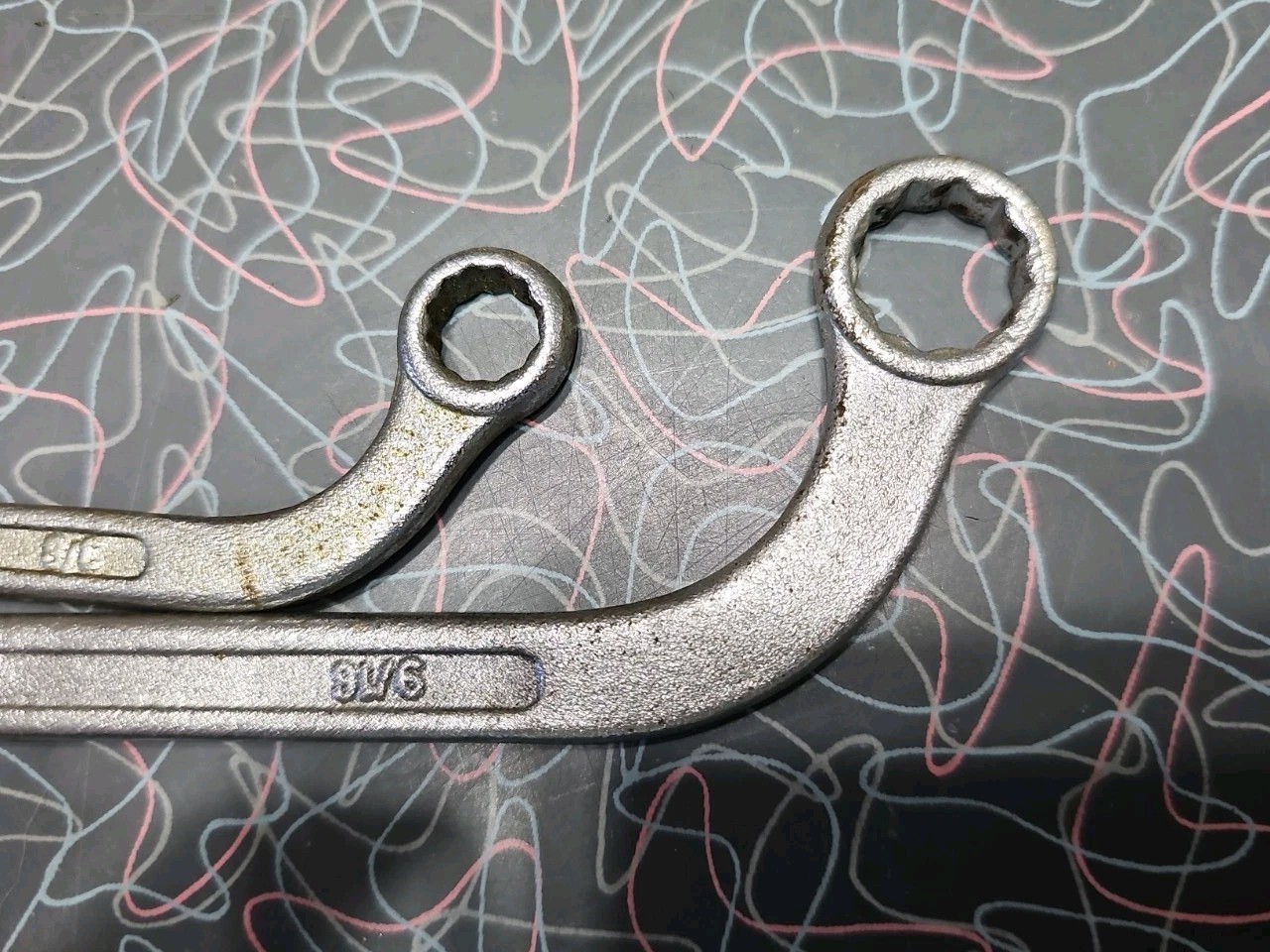 Unbranded S Shape Wrench Set Made In India, 12mm – 19mm, 19/32, 9/16, 13/32, 3/8