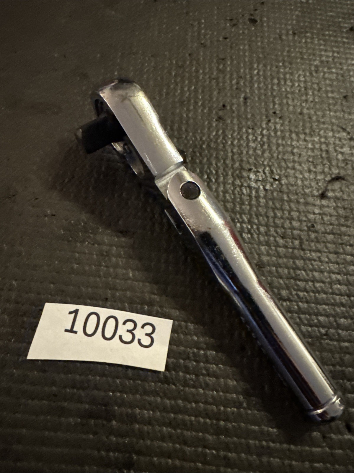 Sears Craftsman Nos 3/8” Drive Stubby Flex Head Ratchet 44834 Full Polish Import