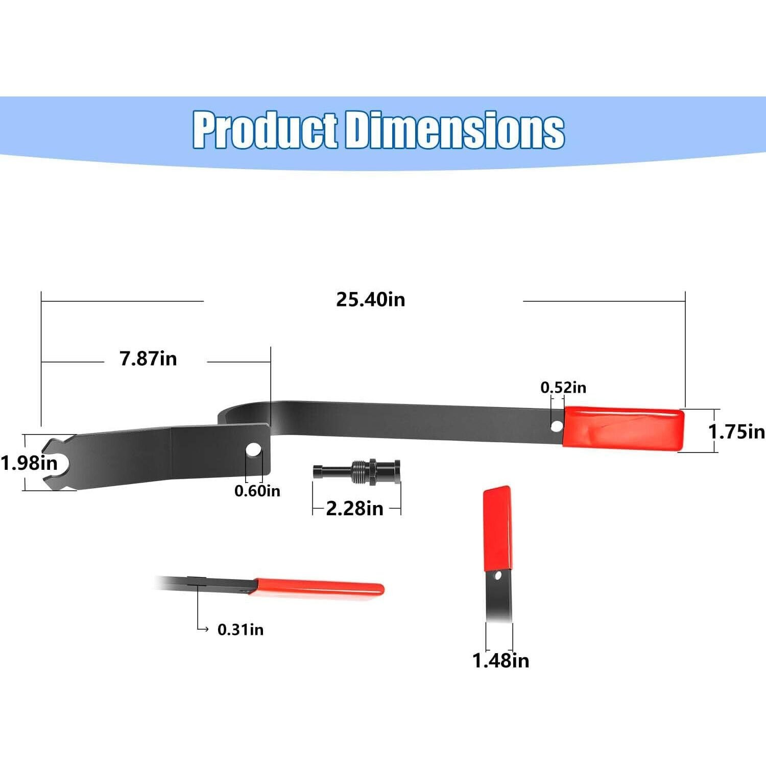 Door Alignment Tool 65800 Door Adjuster for Most Cars Both Bolted Welded Hinges