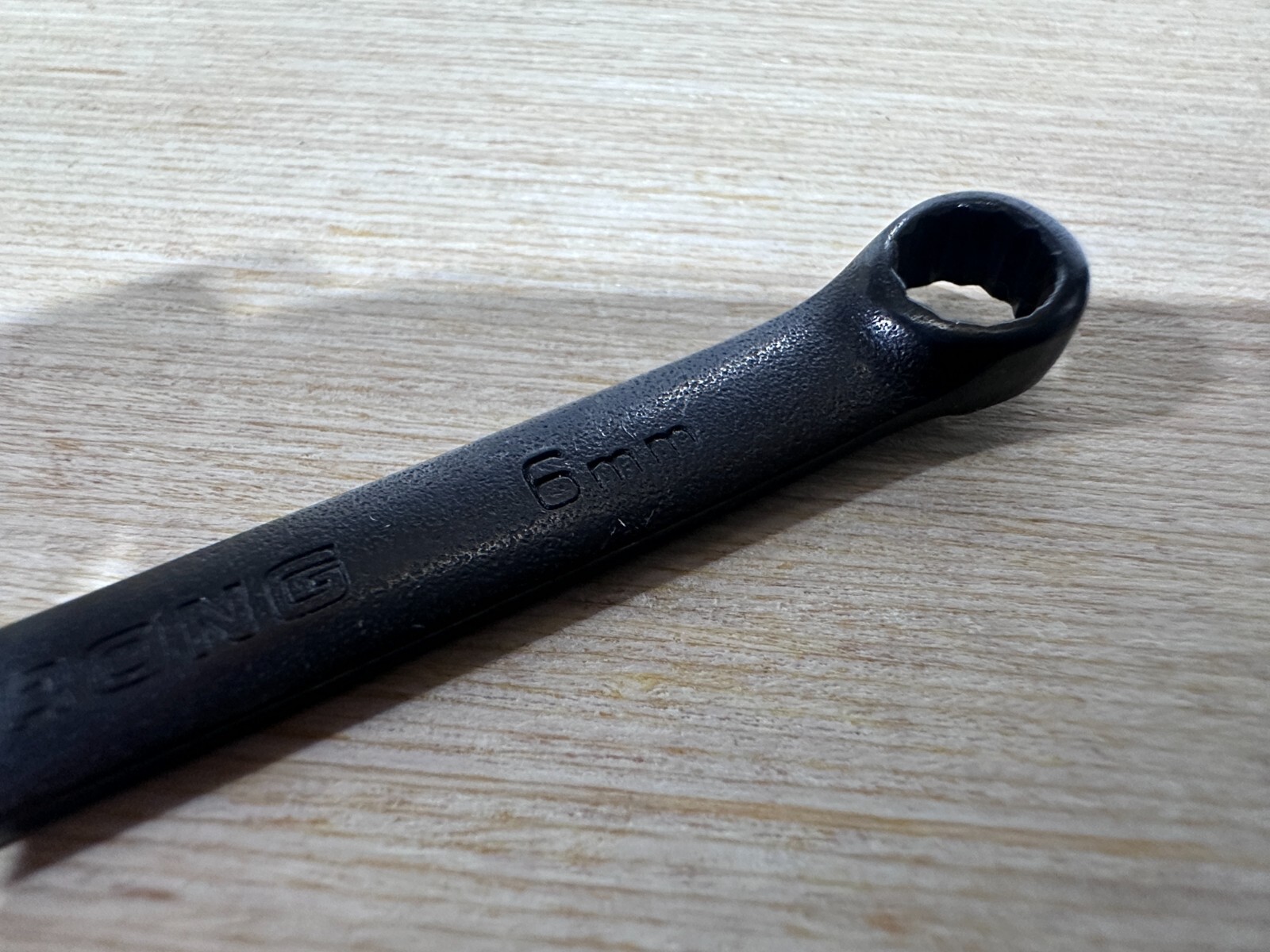 NOS Armstrong USA 56-306 6mm Black Industrial Finish Combination Wrench 12 Point