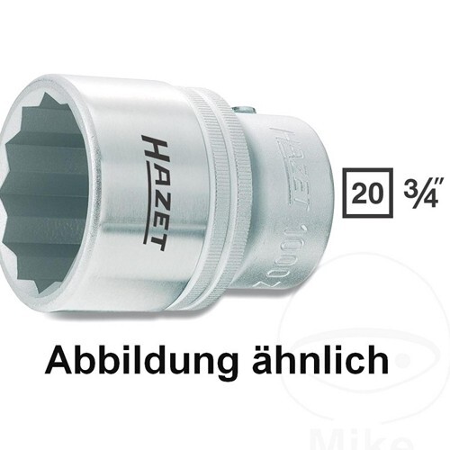Socket Bi-Hex 3/4 41 Len. 68mm 1000Z-41