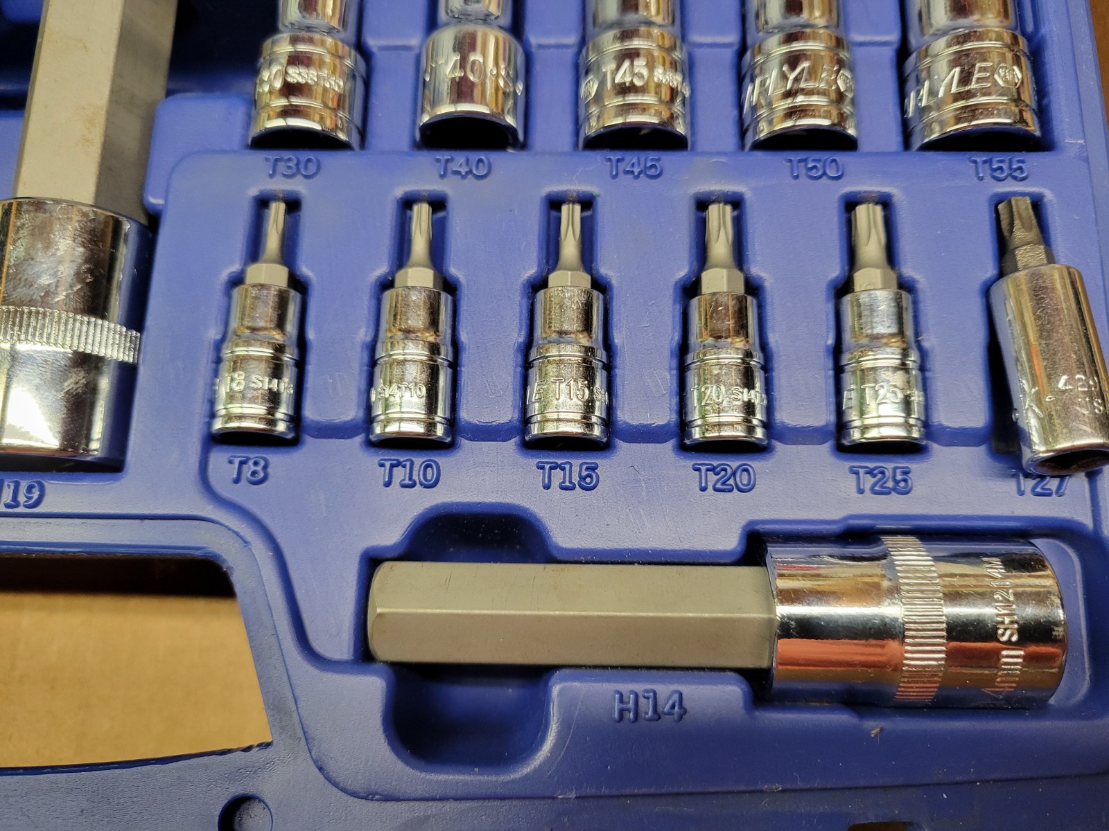 Napa / Carlyle / S-k 41-Piece Hex / Torx Bit Set with Case (read description)