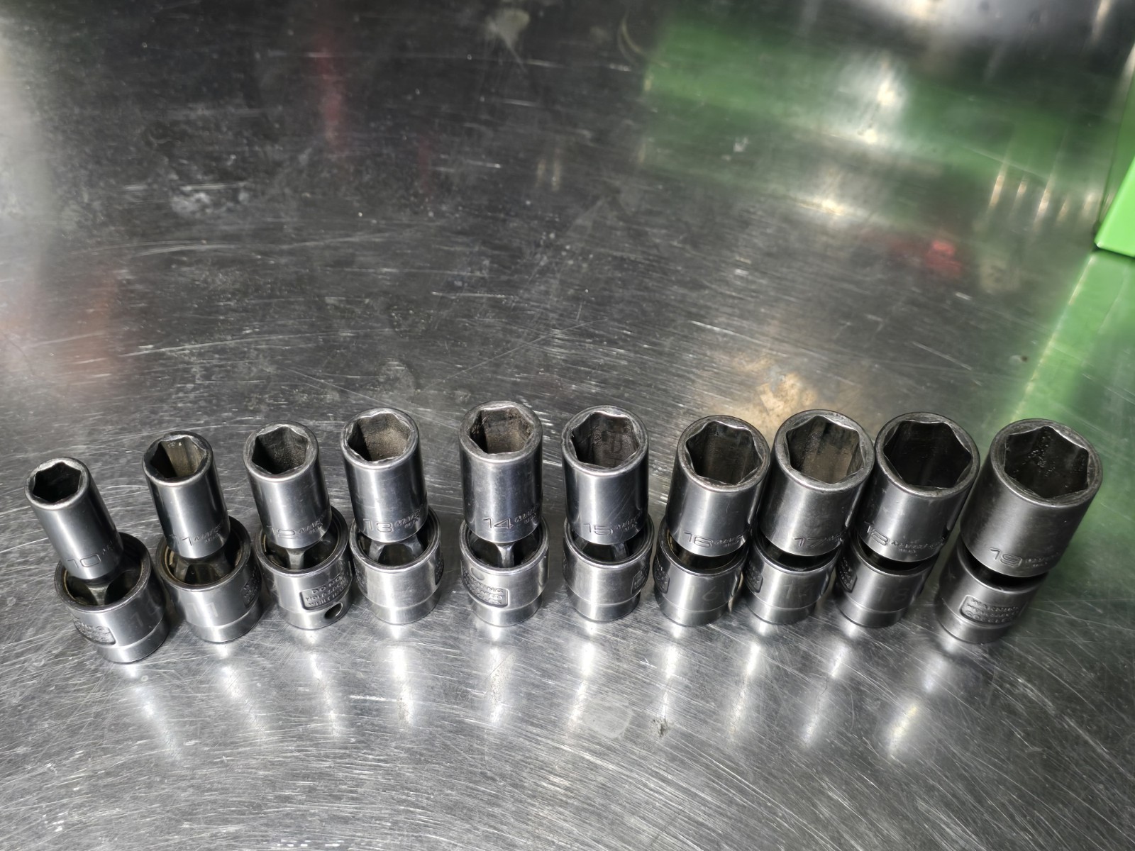 !!MATCO TOOLS USA!! SBDUPM106TB 10 PIECE 3/8 Drive Universal Impact Swivel Set!