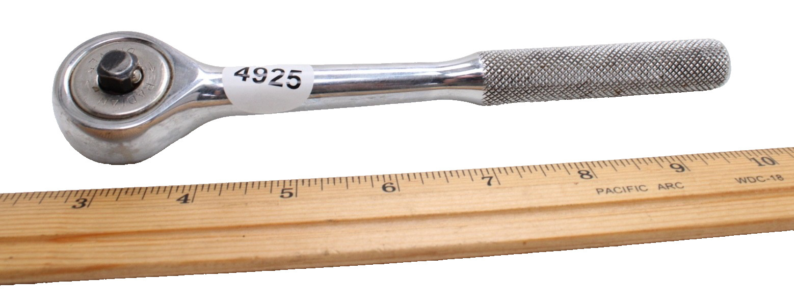 Radian K3 3/8” Drive 8″ Long Silent Gearless Knurled Handle Ratchet USA