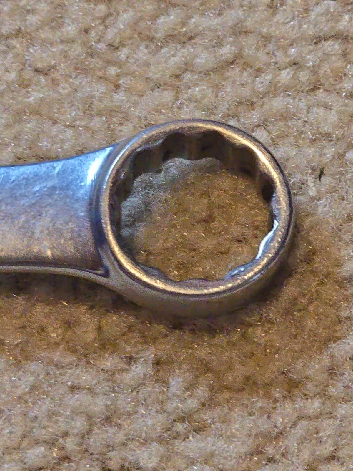 Snap On Combination Wrench 19MM Metric Flank Drive OEXM19-Used