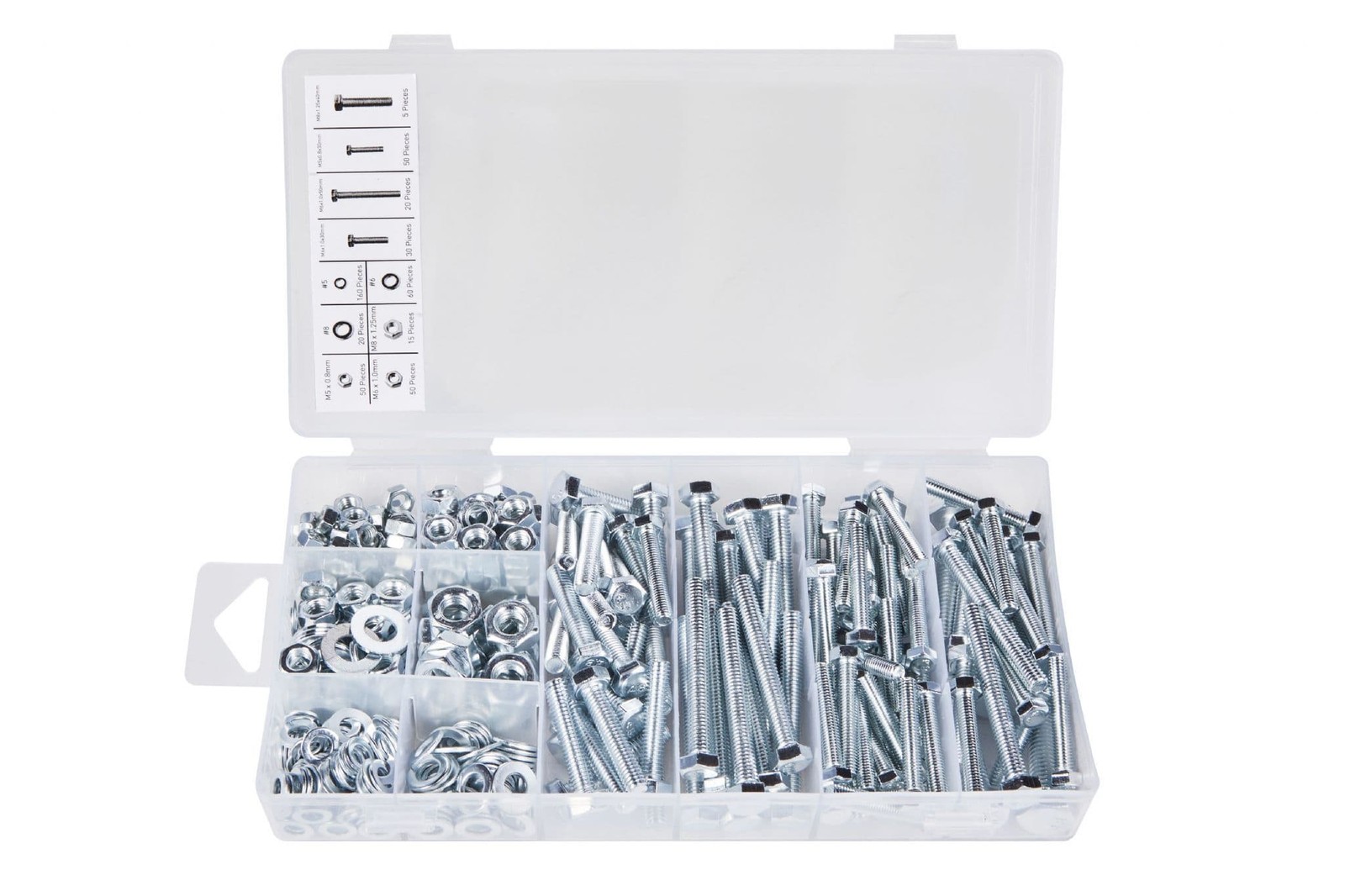 Blue Spot 40516 Assorted Nut, Washer And Bolt 460 Piece Set
