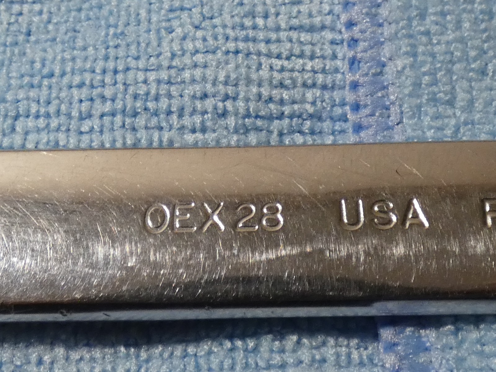 Snap-On 6 Pc. Combo Flank Drive Wrench Set SAE OEX28, OEX30B, OEX32,36,38B, 40B