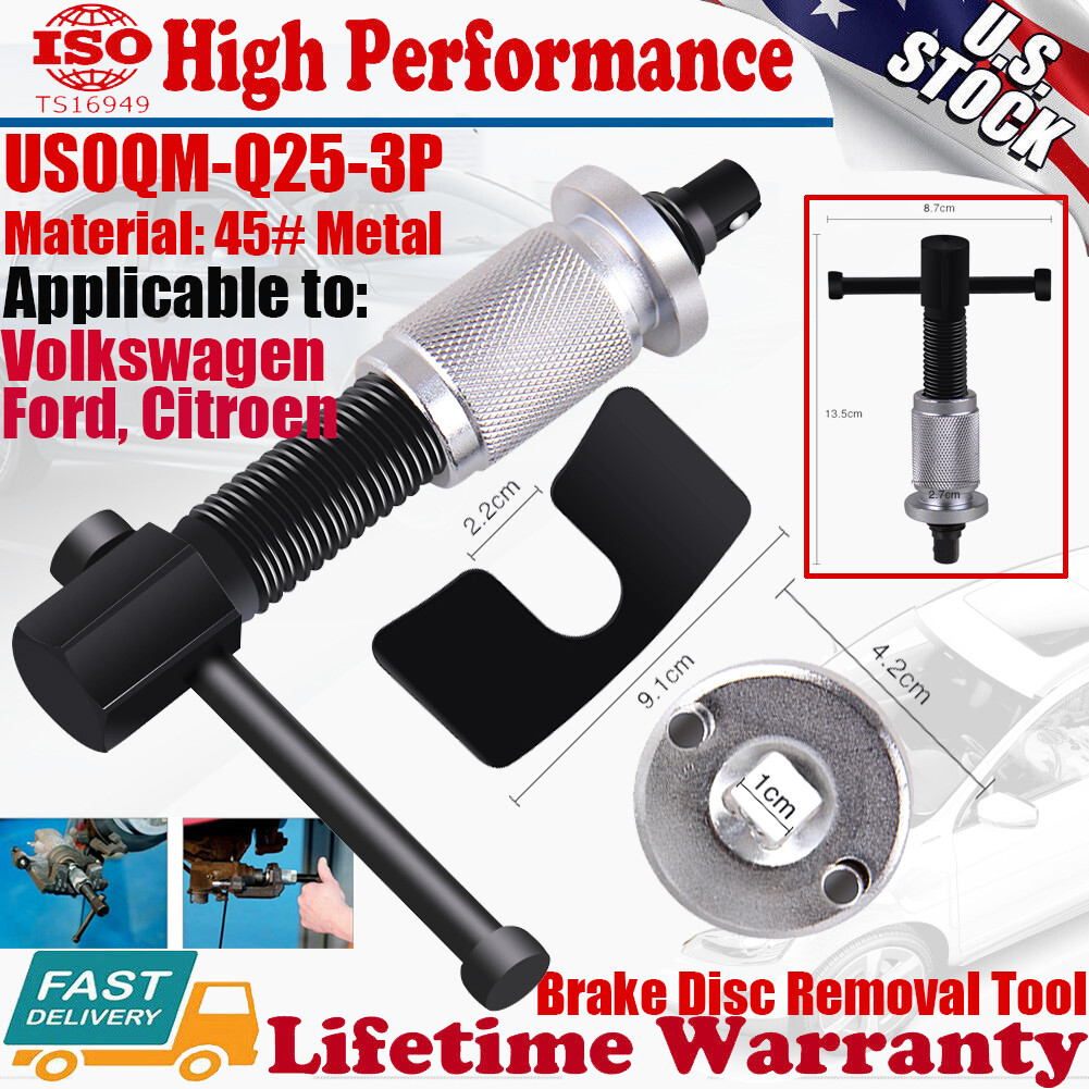 45# Metal Car Disc Brake Disc Removal Auto Pad Caliper Repair Tool Rewind Kit US