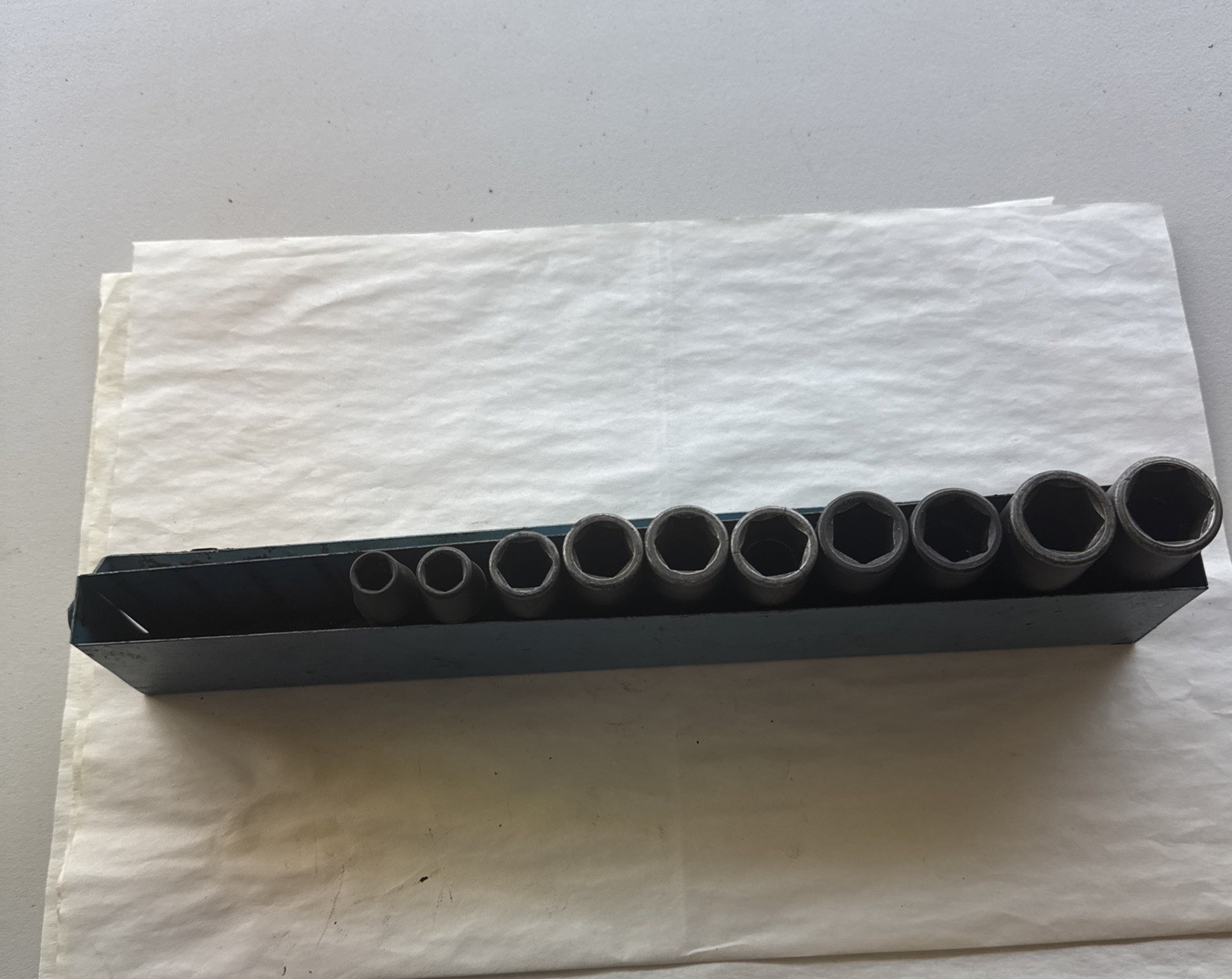 Cornwell 10 Pc 1/2″ Drive Metric Deep Impact Partial Socket Set Size 11-24mm