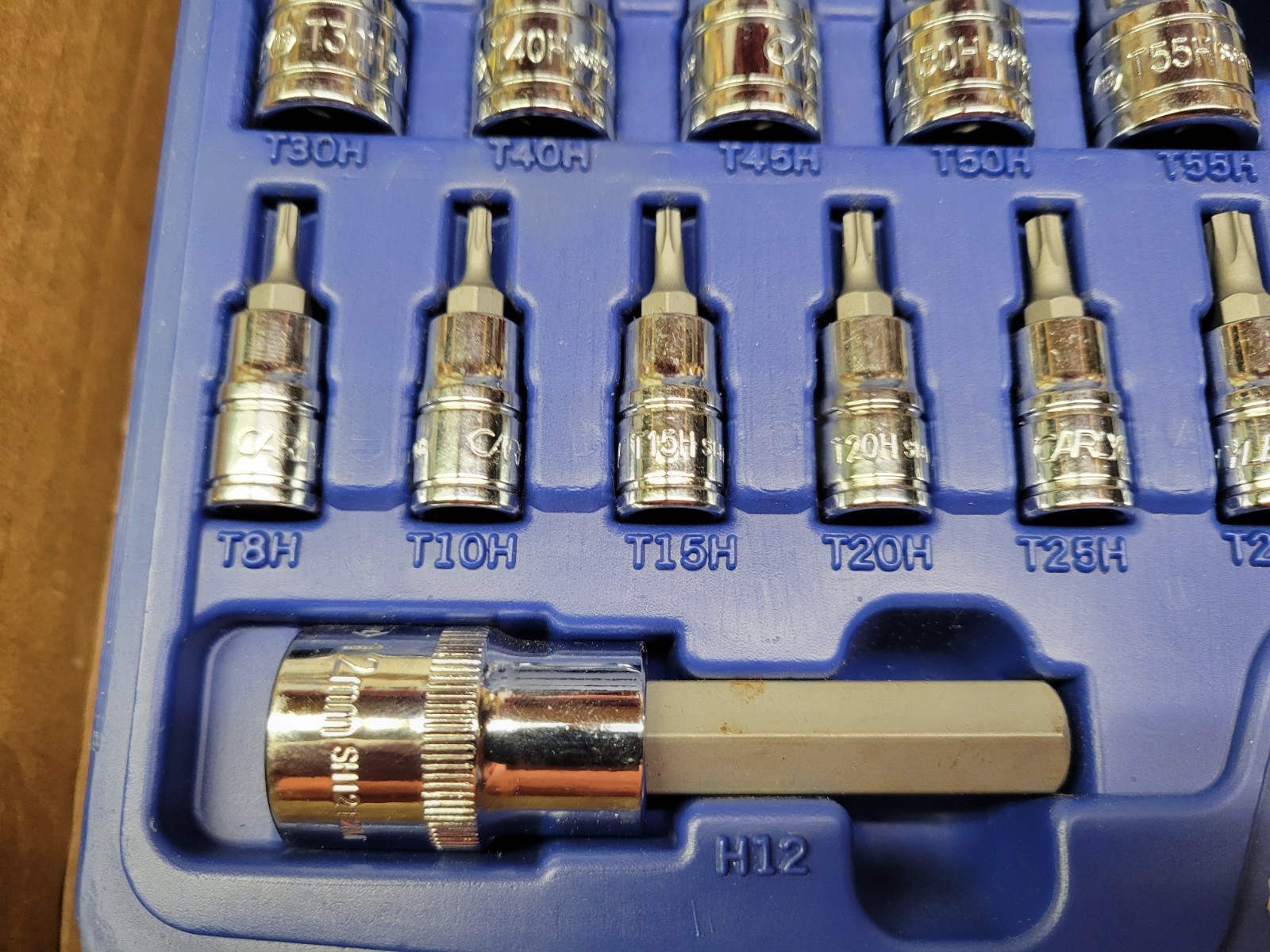 Napa / Carlyle / S-k 41-Piece Hex / Torx Bit Set with Case (read description)