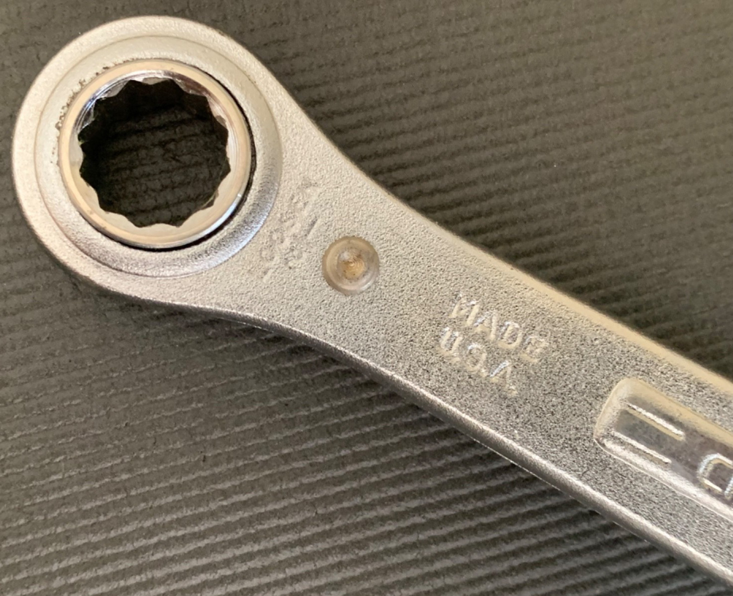 Vintage Craftsman Double Box End Ratcheting Wrench 1/2″ x 9/16″ Made USA