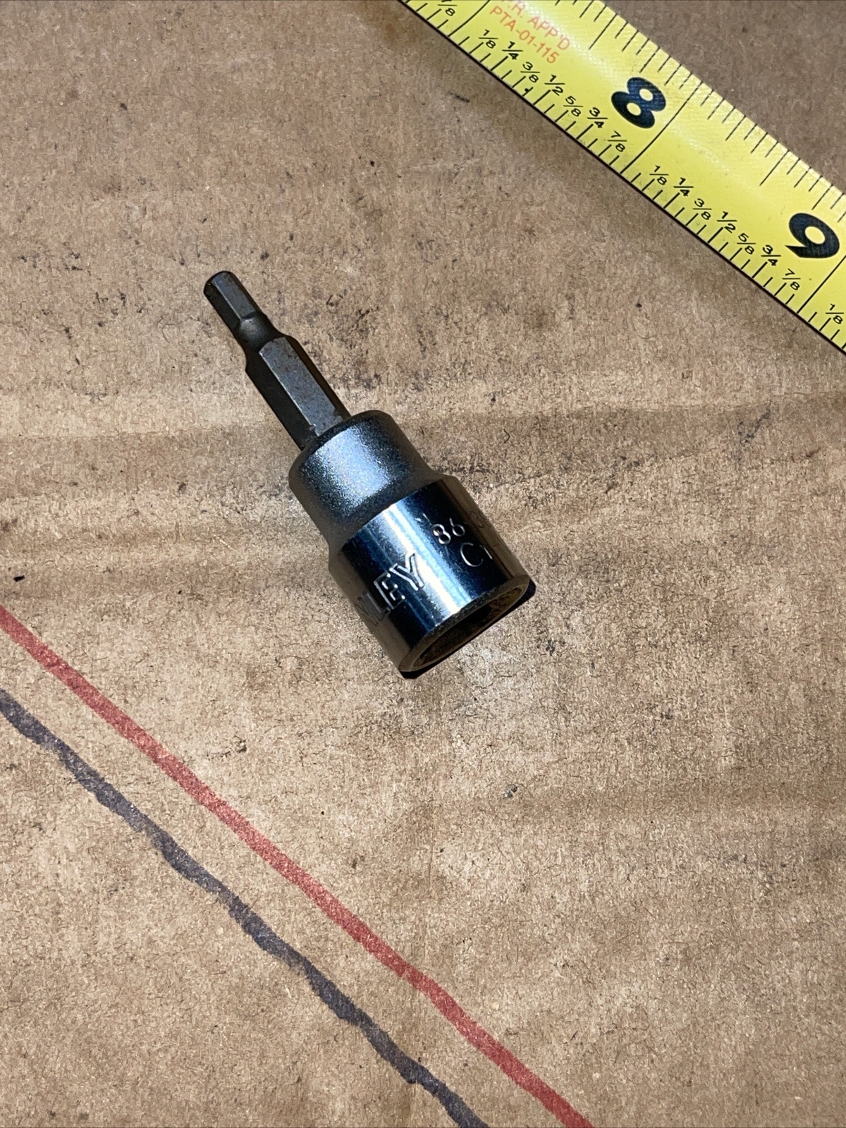 Stanley 86-388 5/32 In SAE Allen Hex Head 3/8” Drive Socket 86388