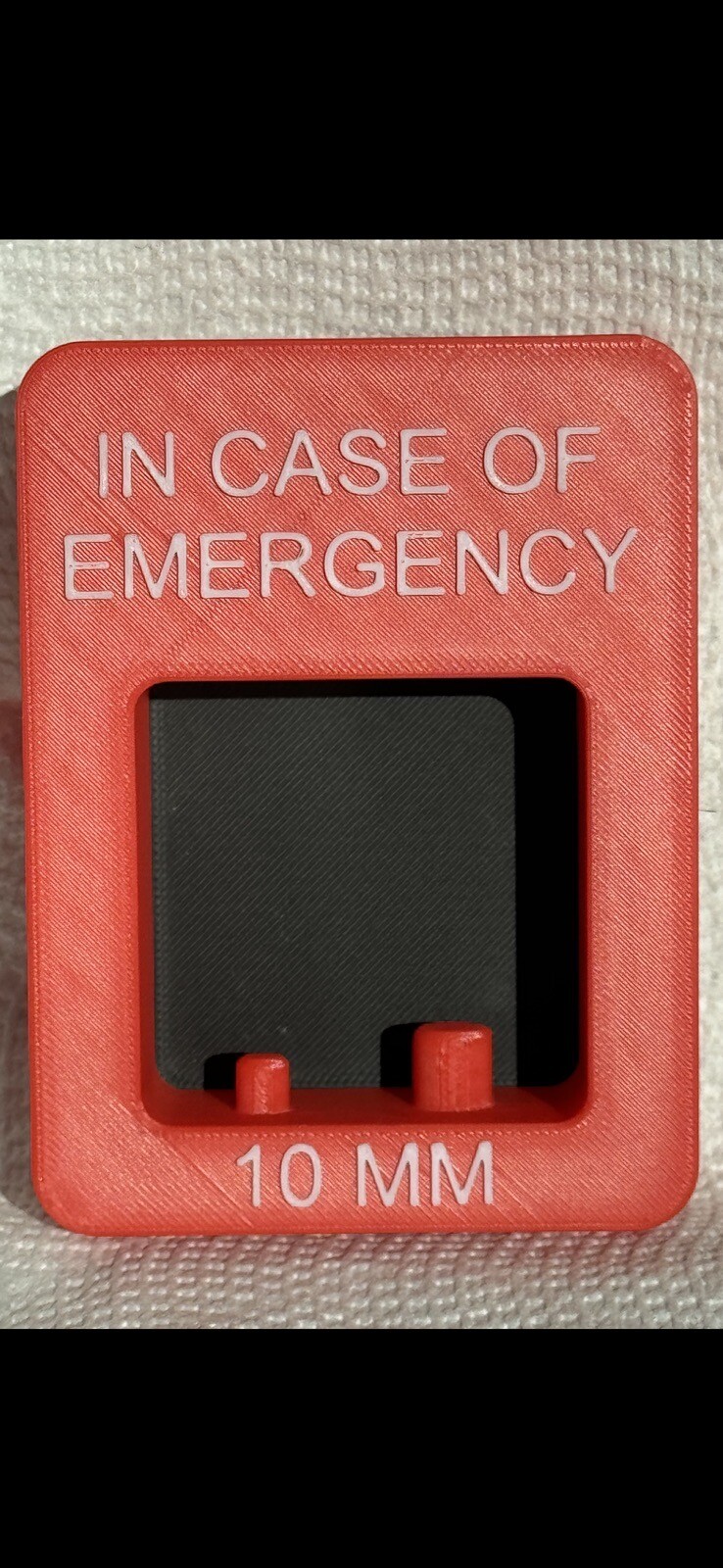 Fire Alarm Shop Gag 10 MM Socket Holder Joke With The Mechanic Guys