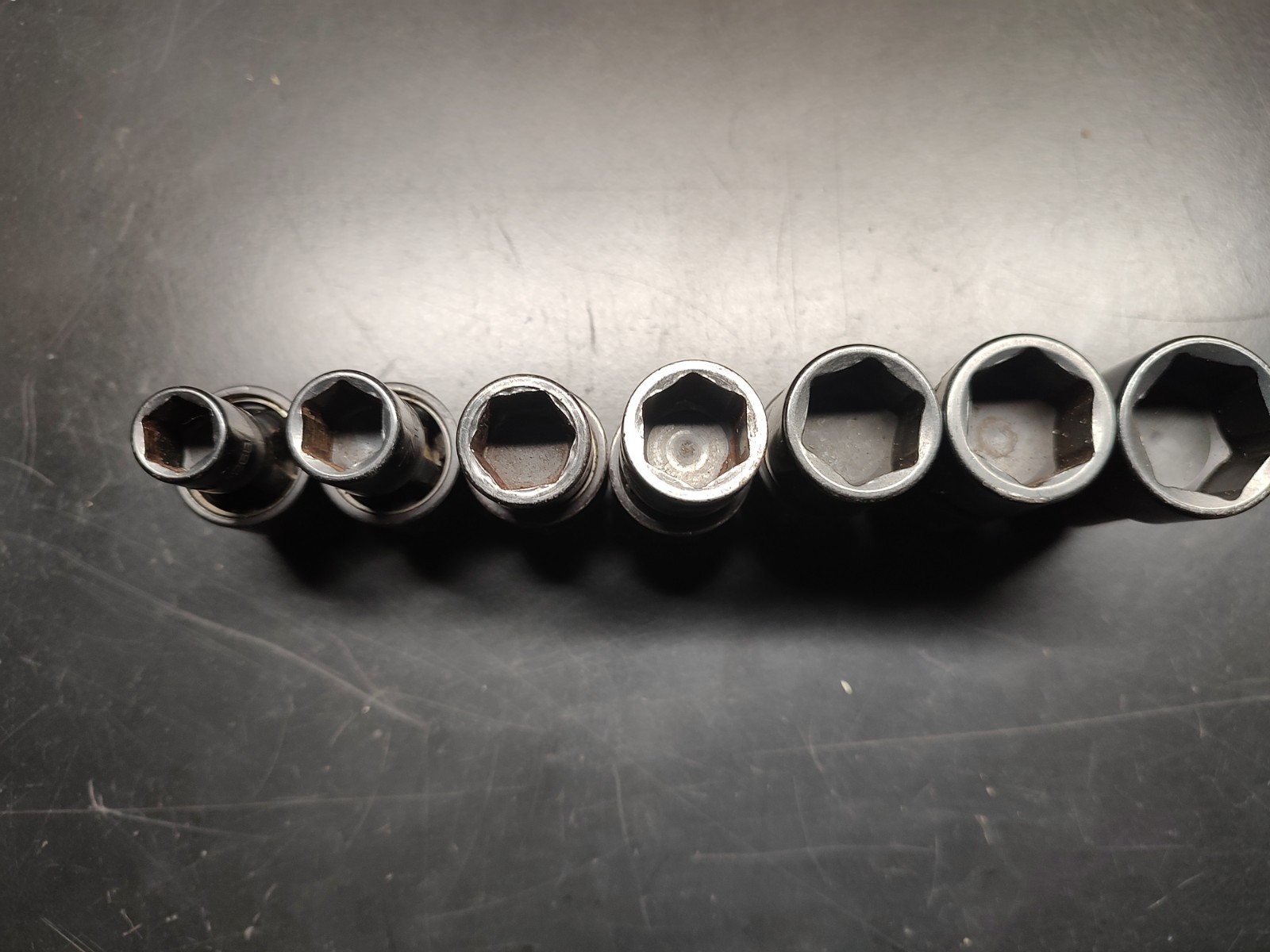MATCO TOOLS SBUP76T 3/8″ DR 7 PC 6 PT SAE IMPACT UNIVERSAL SWIVEL SOCKET SET