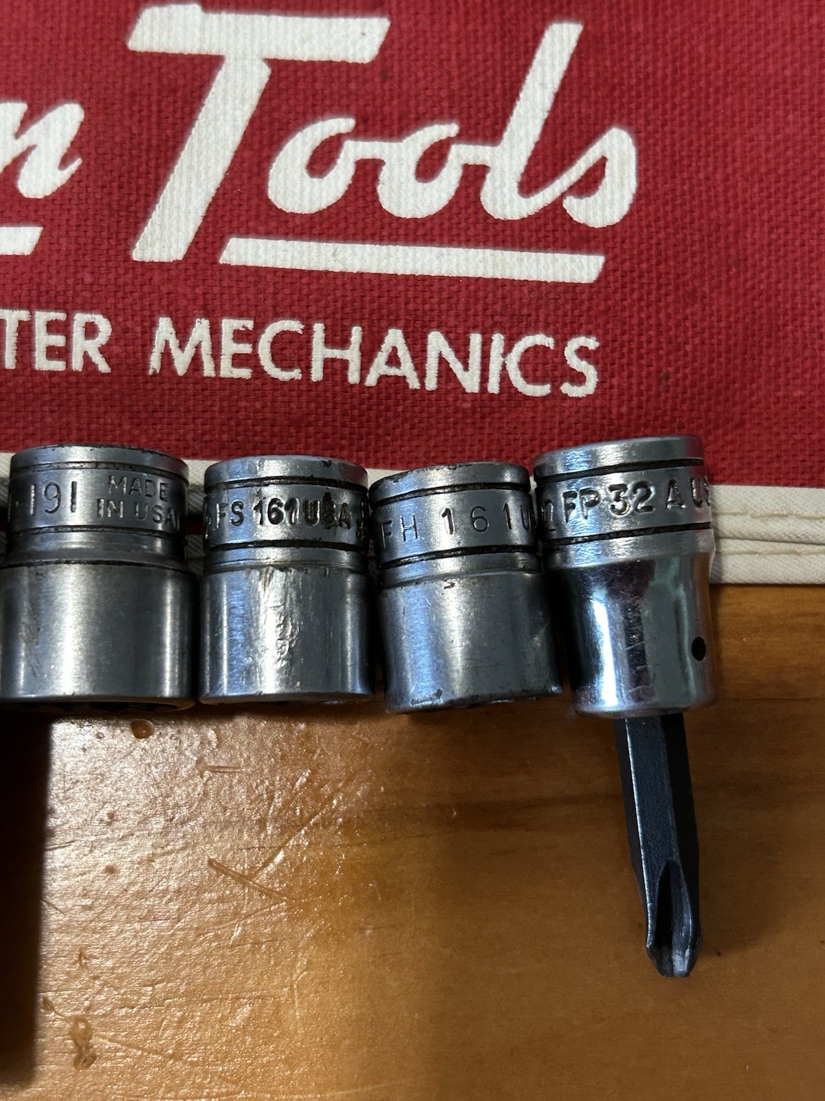 Mixed Lot Vintage Snap on Tools 1/4″ Drive SAE Sockets Specialty Breaker Bar