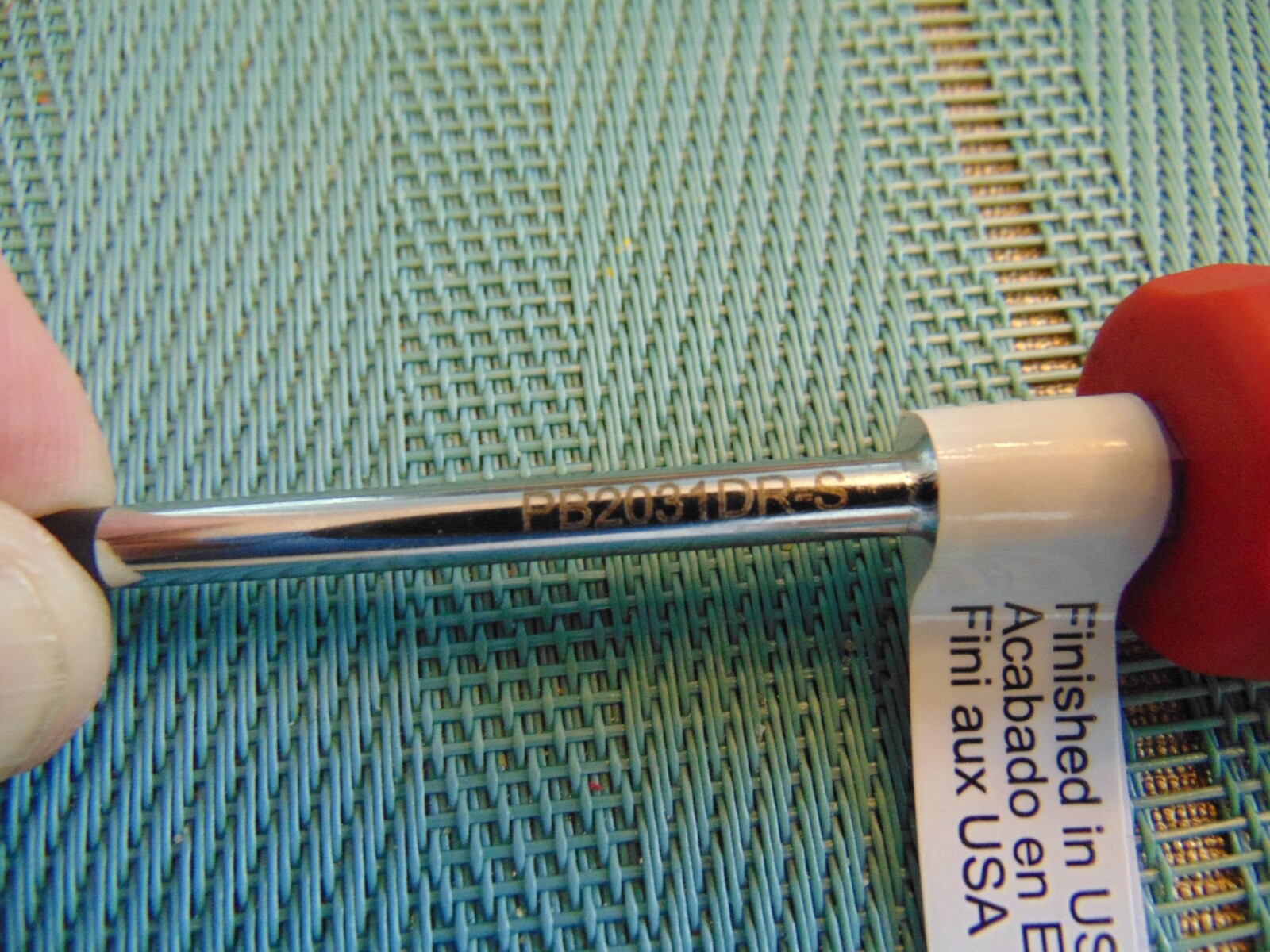 MAC PB2031DR-S #1 No1 Phillips Head Screwdriver Red black Hard Handle USA