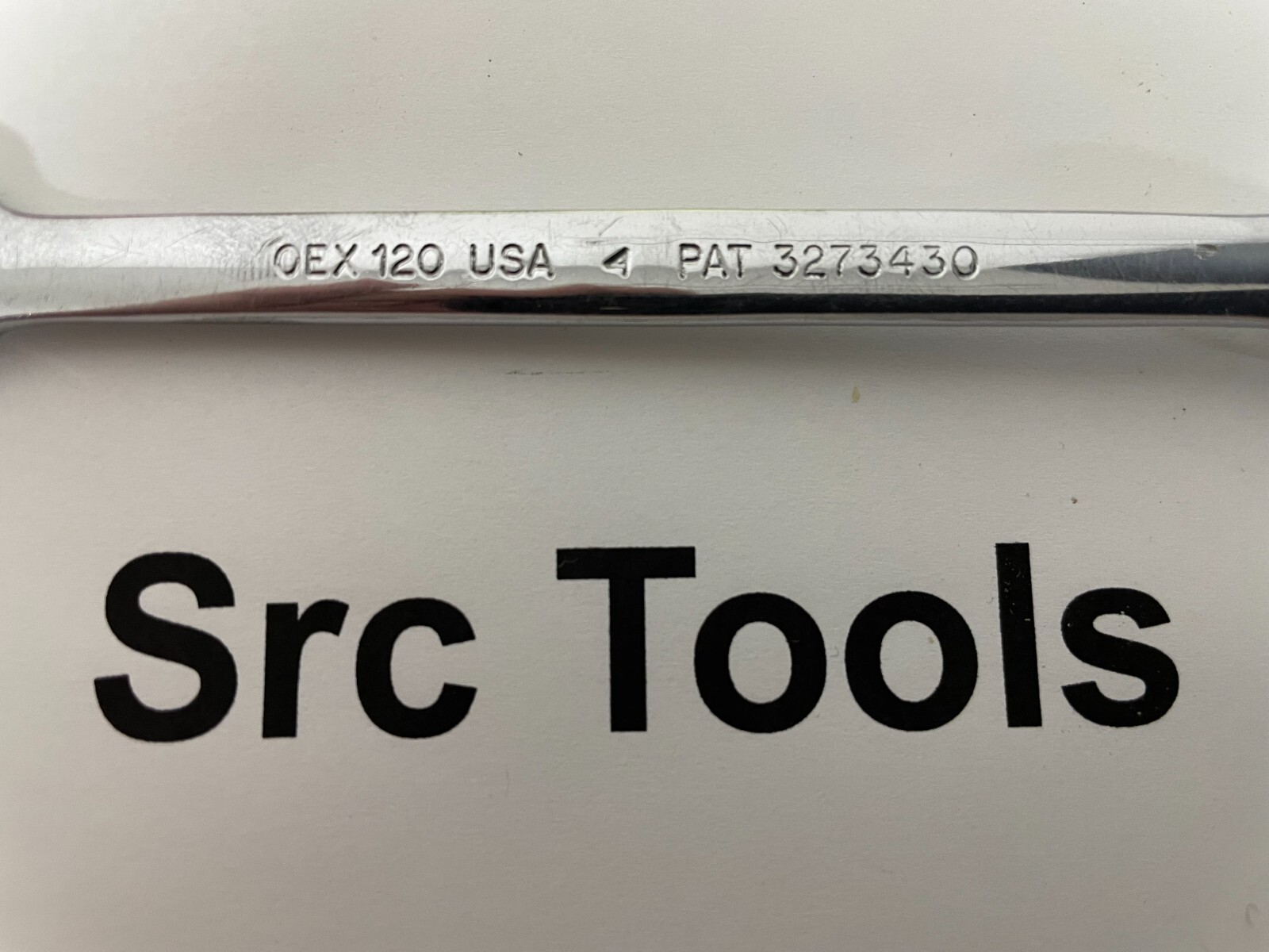Snap-On Tools USA 3/8″ SAE 12pt Short Length Chrome Combo Wrench OEX120
